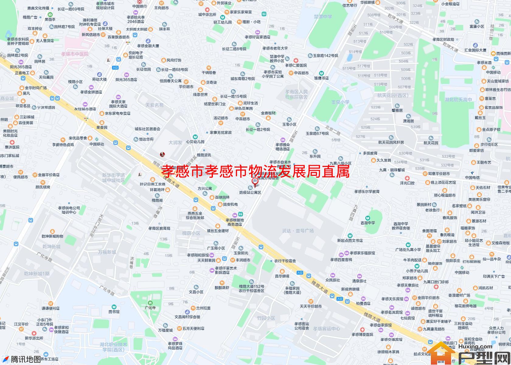 孝感市物流发展局直属分局宿舍小区 - 户型网