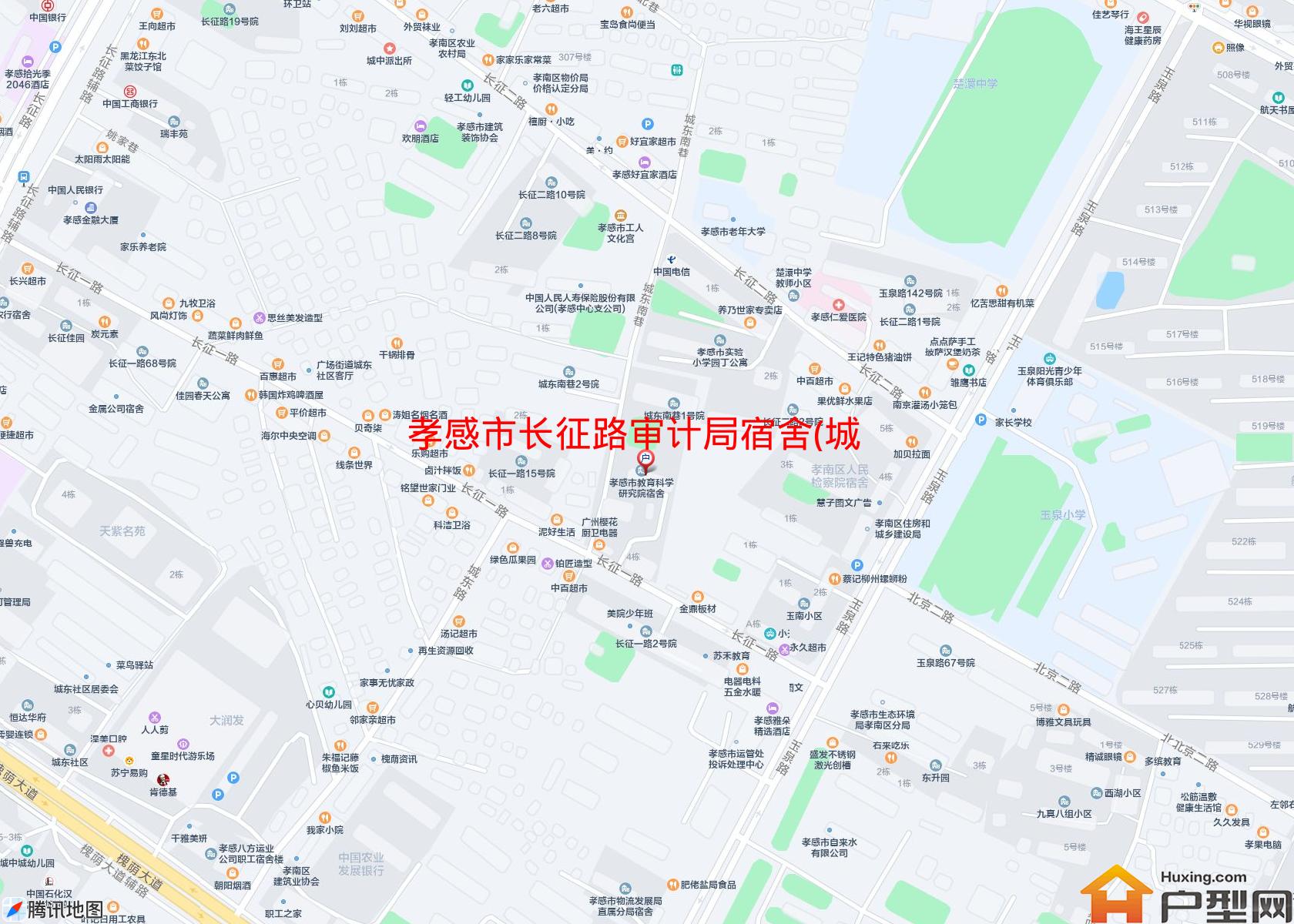 长征路审计局宿舍(城东南巷1号)小区 - 户型网