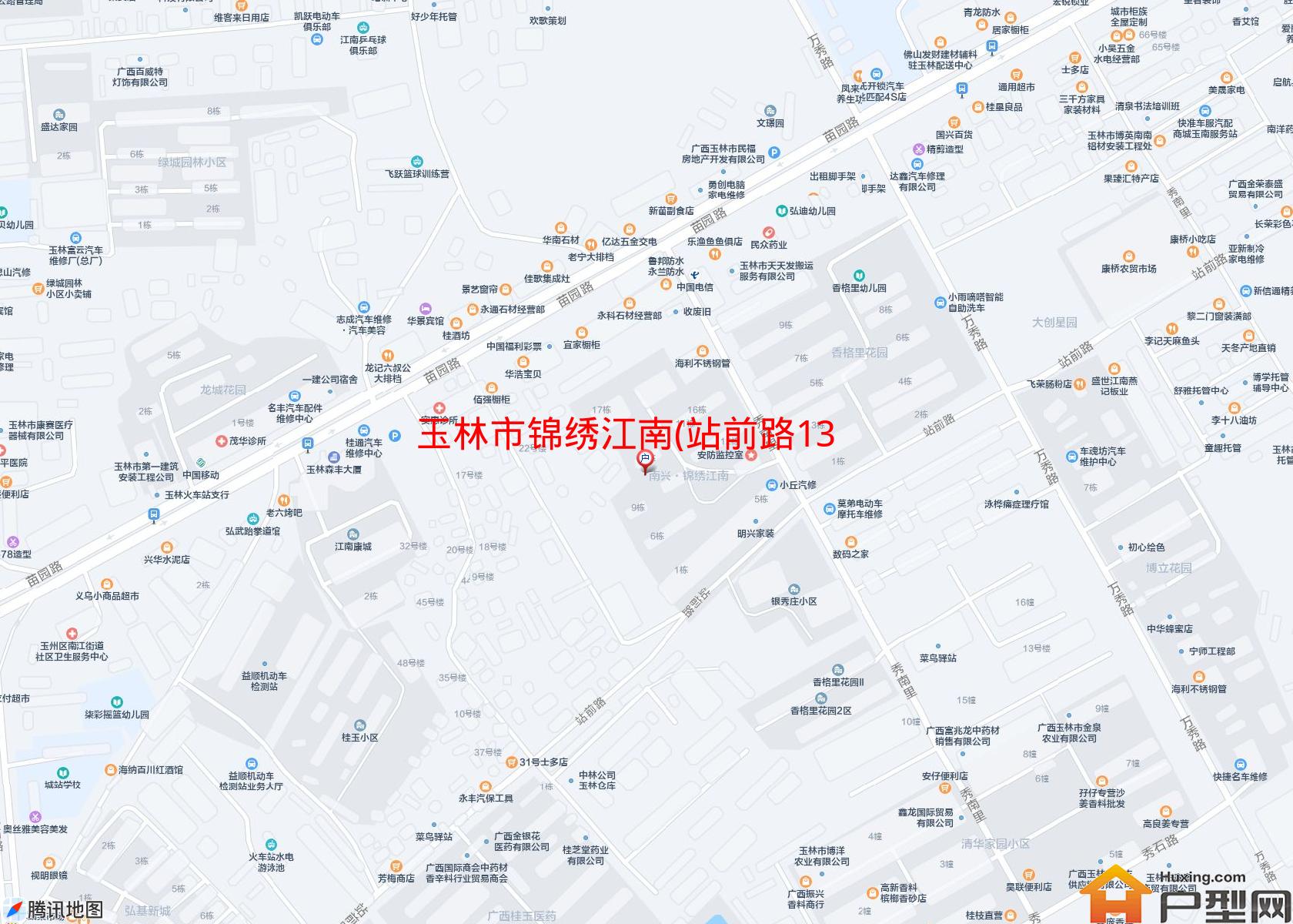 锦绣江南(站前路133号)小区 - 户型网