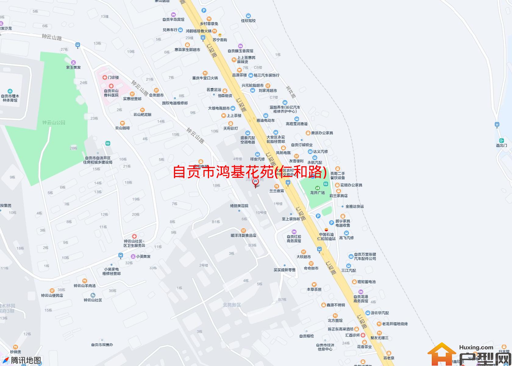 鸿基花苑(仁和路)小区 - 户型网