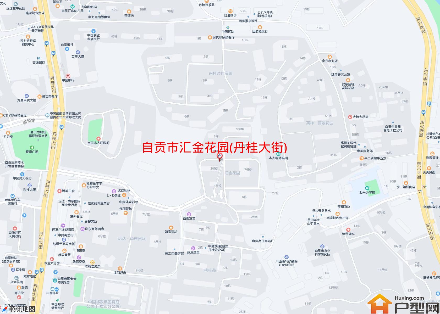汇金花园(丹桂大街)小区 - 户型网