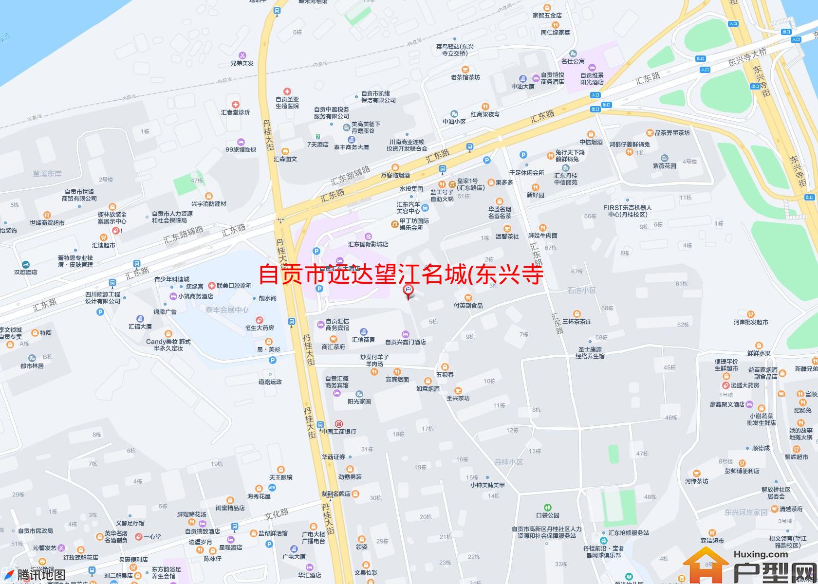 远达望江名城(东兴寺街)小区 - 户型网