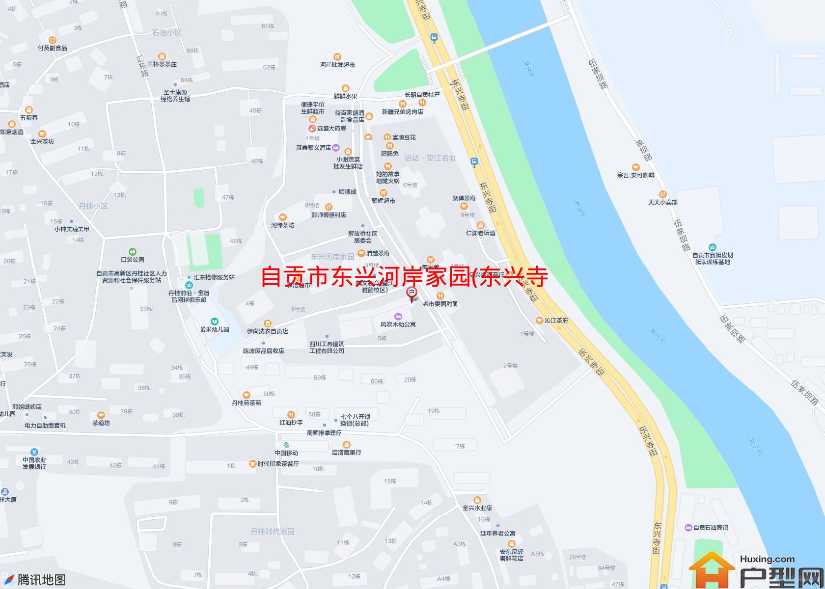 东兴河岸家园(东兴寺街)小区 - 户型网