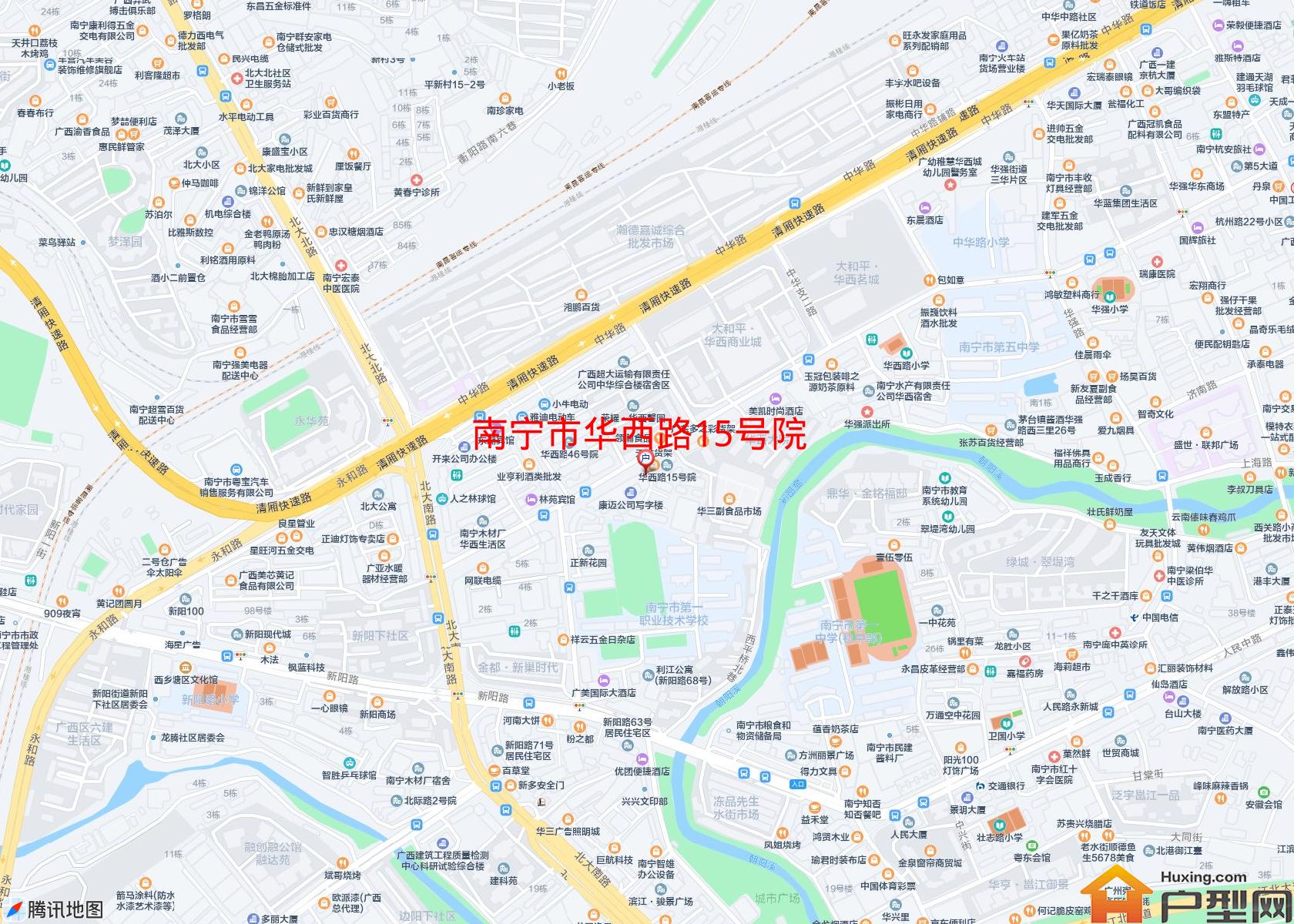 华西路15号院小区 - 户型网