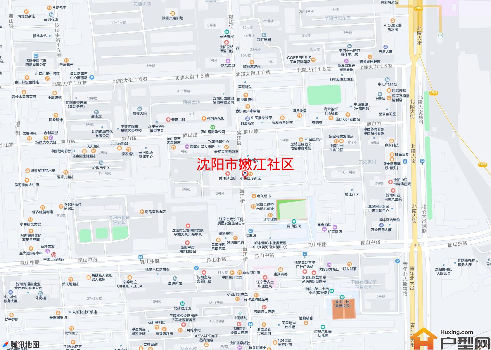 嫩江社区小区 - 户型网