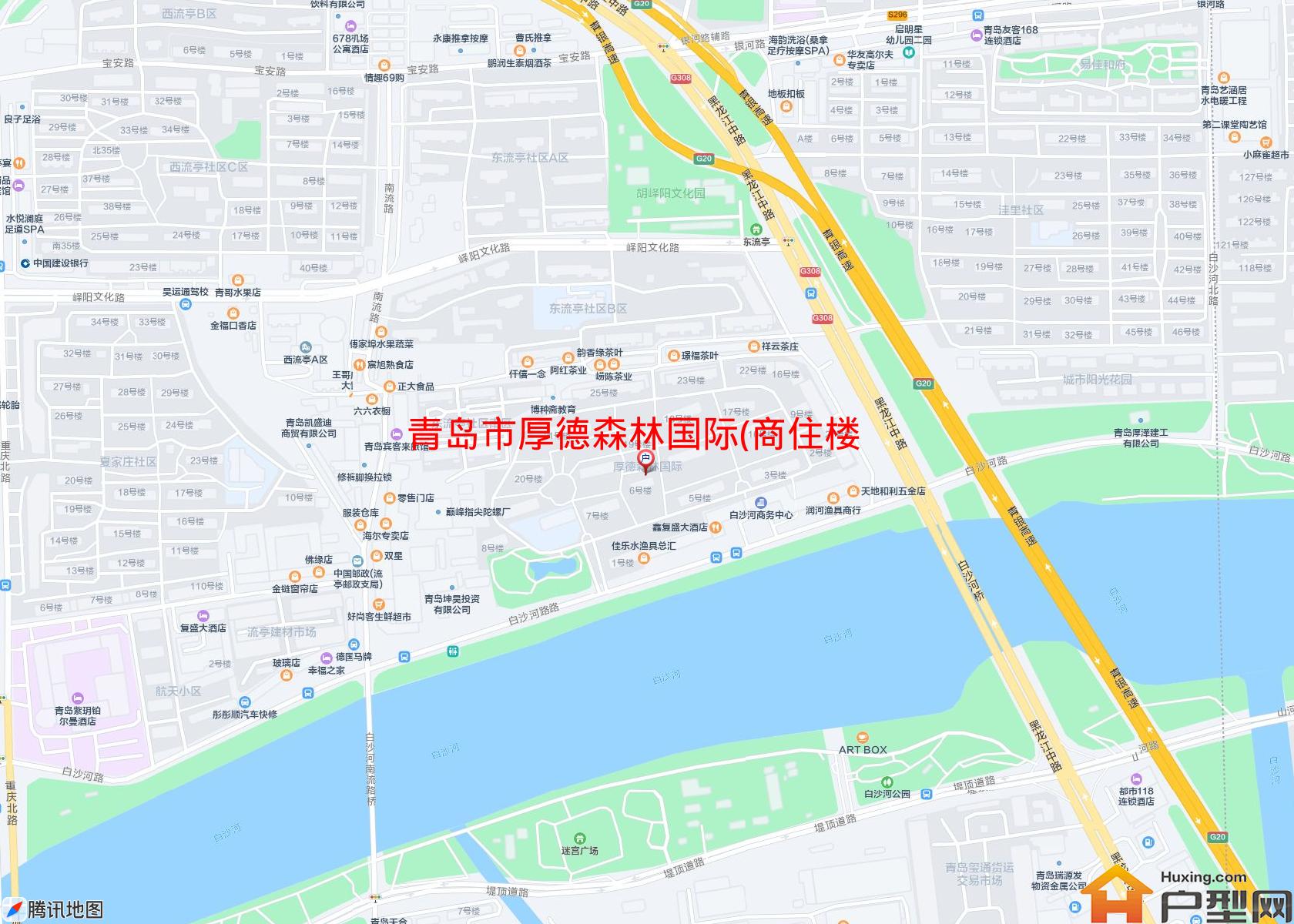 厚德森林国际(商住楼)小区 - 户型网