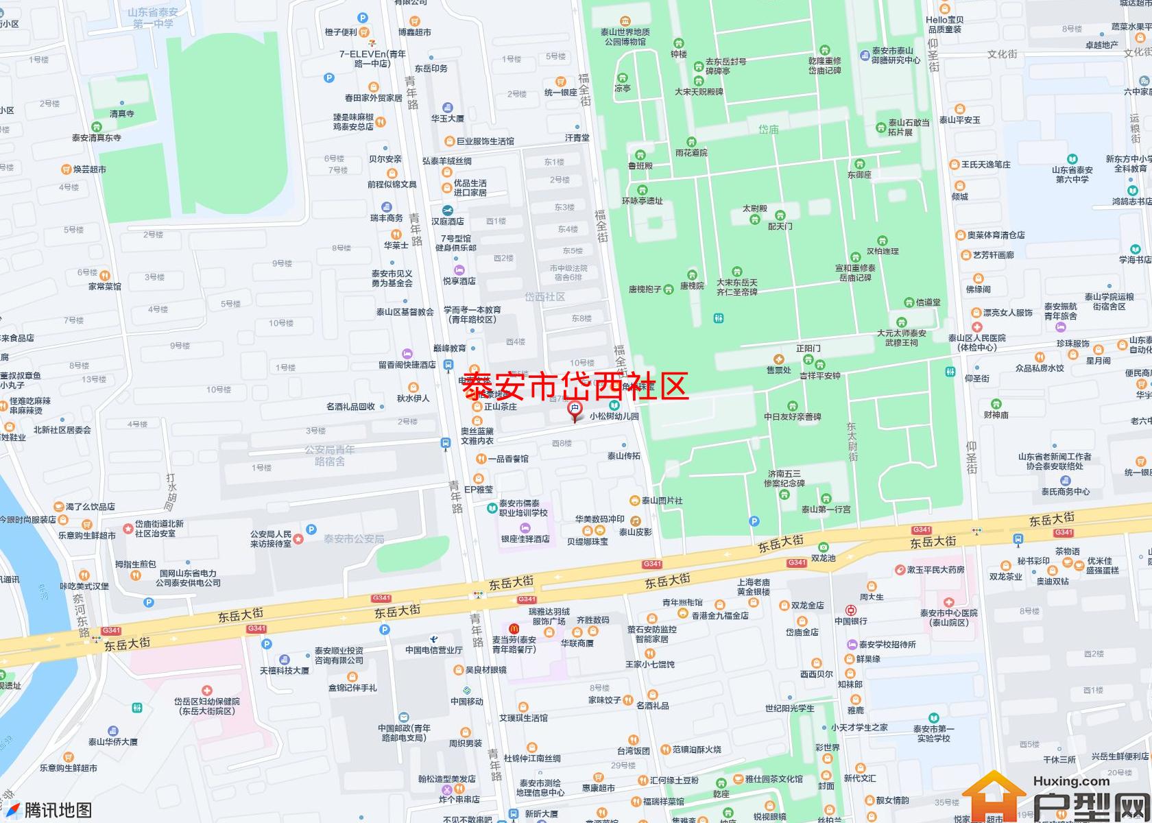岱西社区小区 - 户型网