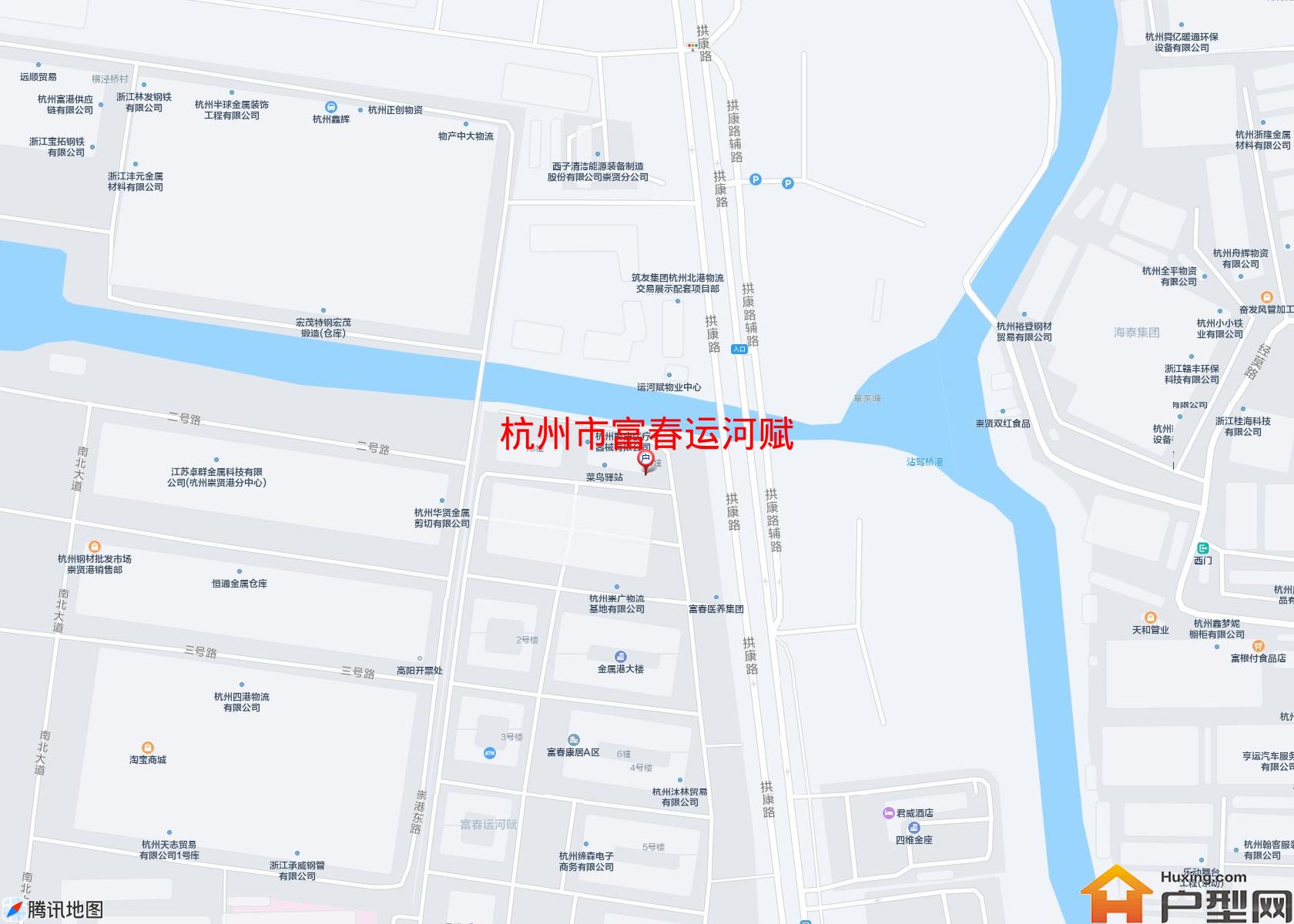 富春运河赋小区 - 户型网