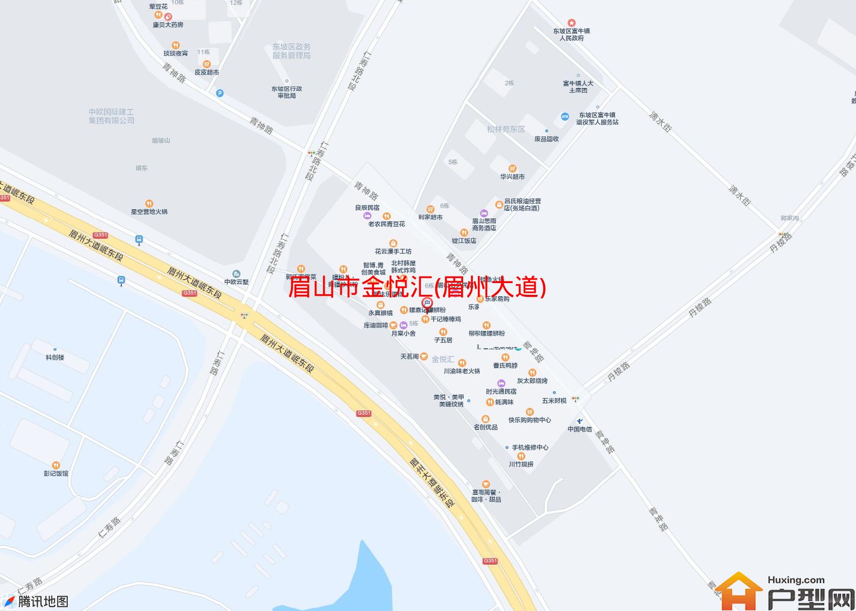 金悦汇(眉州大道)小区 - 户型网