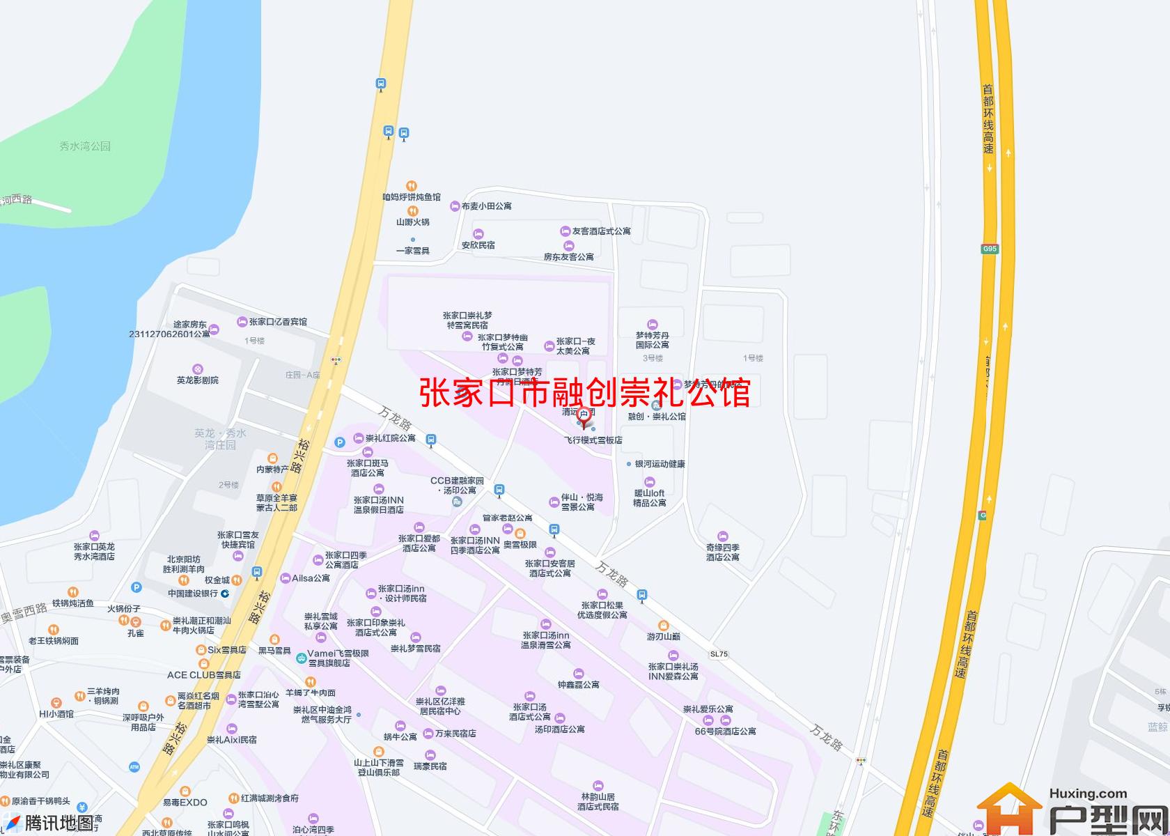 融创崇礼公馆小区 - 户型网