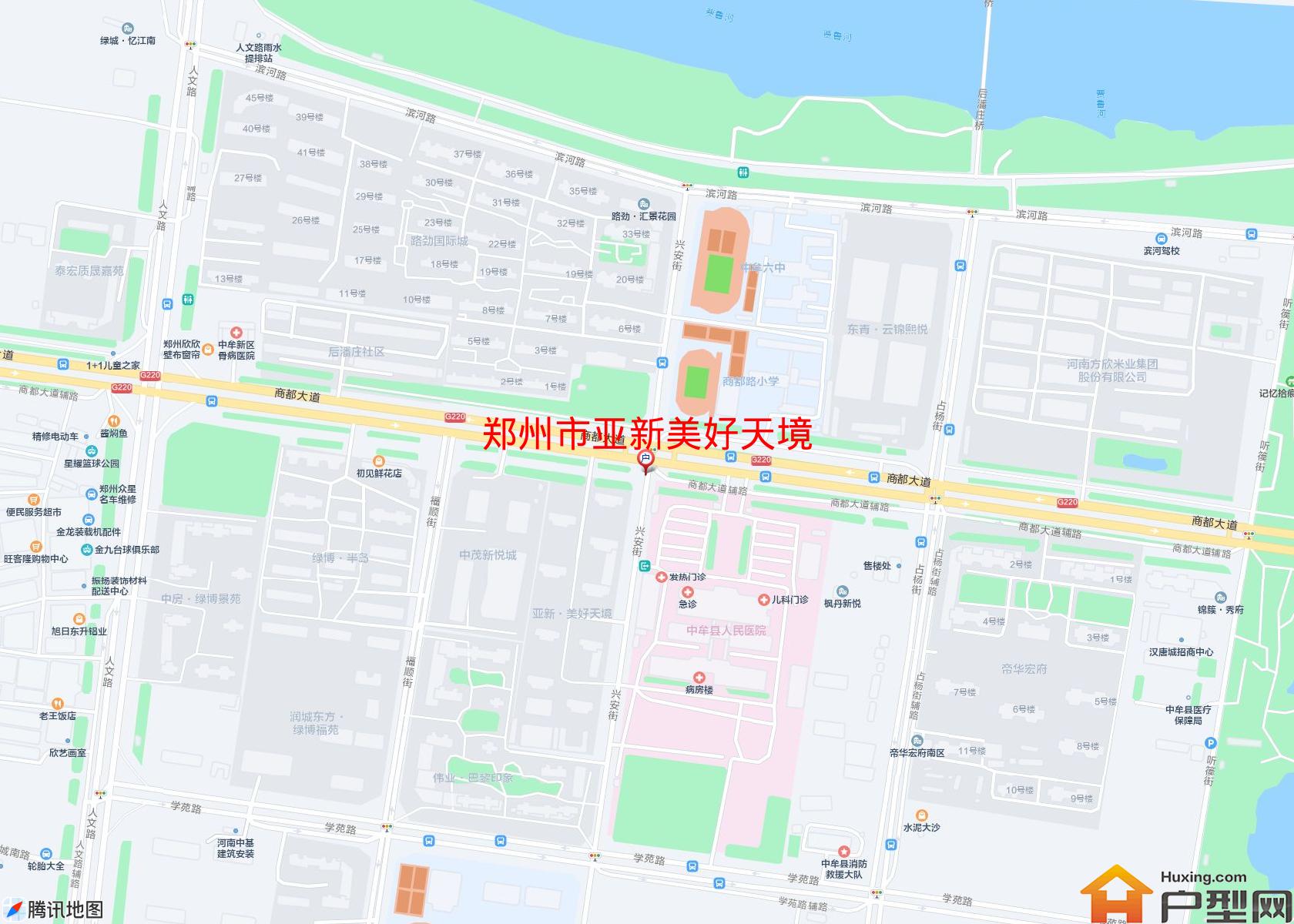 亚新美好天境小区 - 户型网