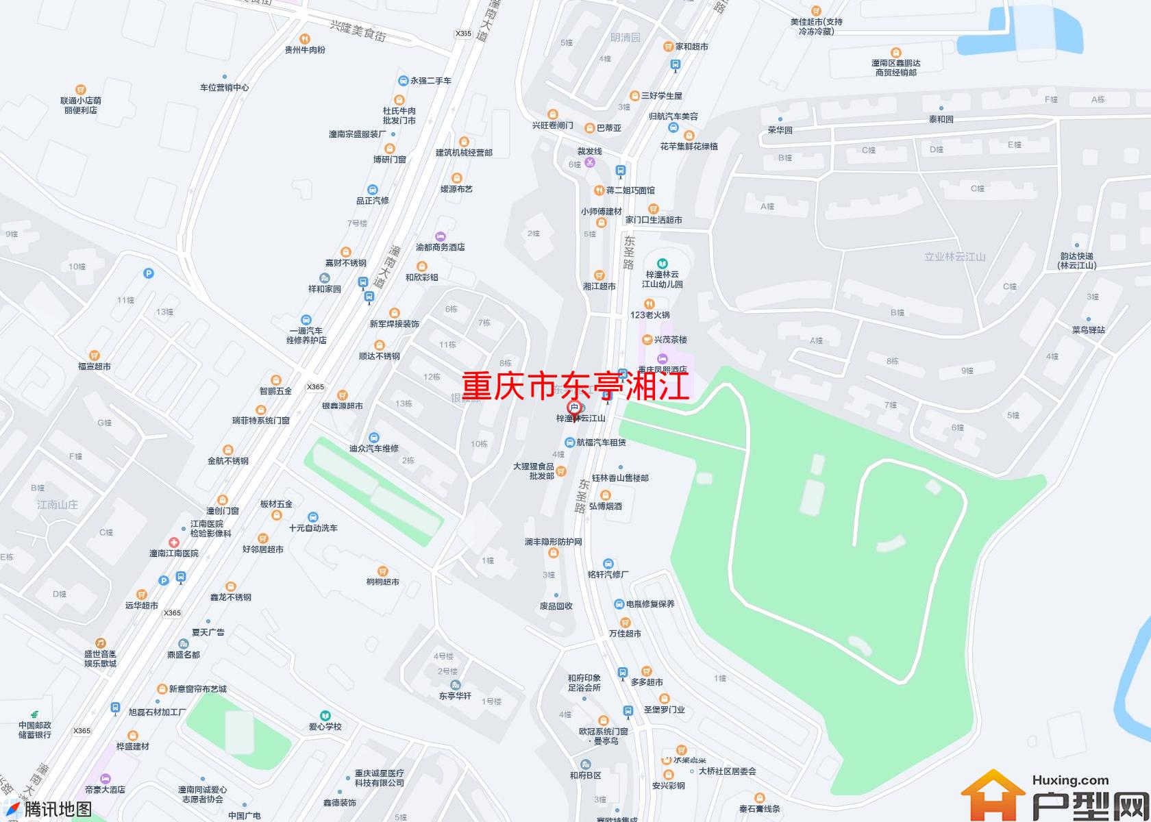 东亭湘江小区 - 户型网