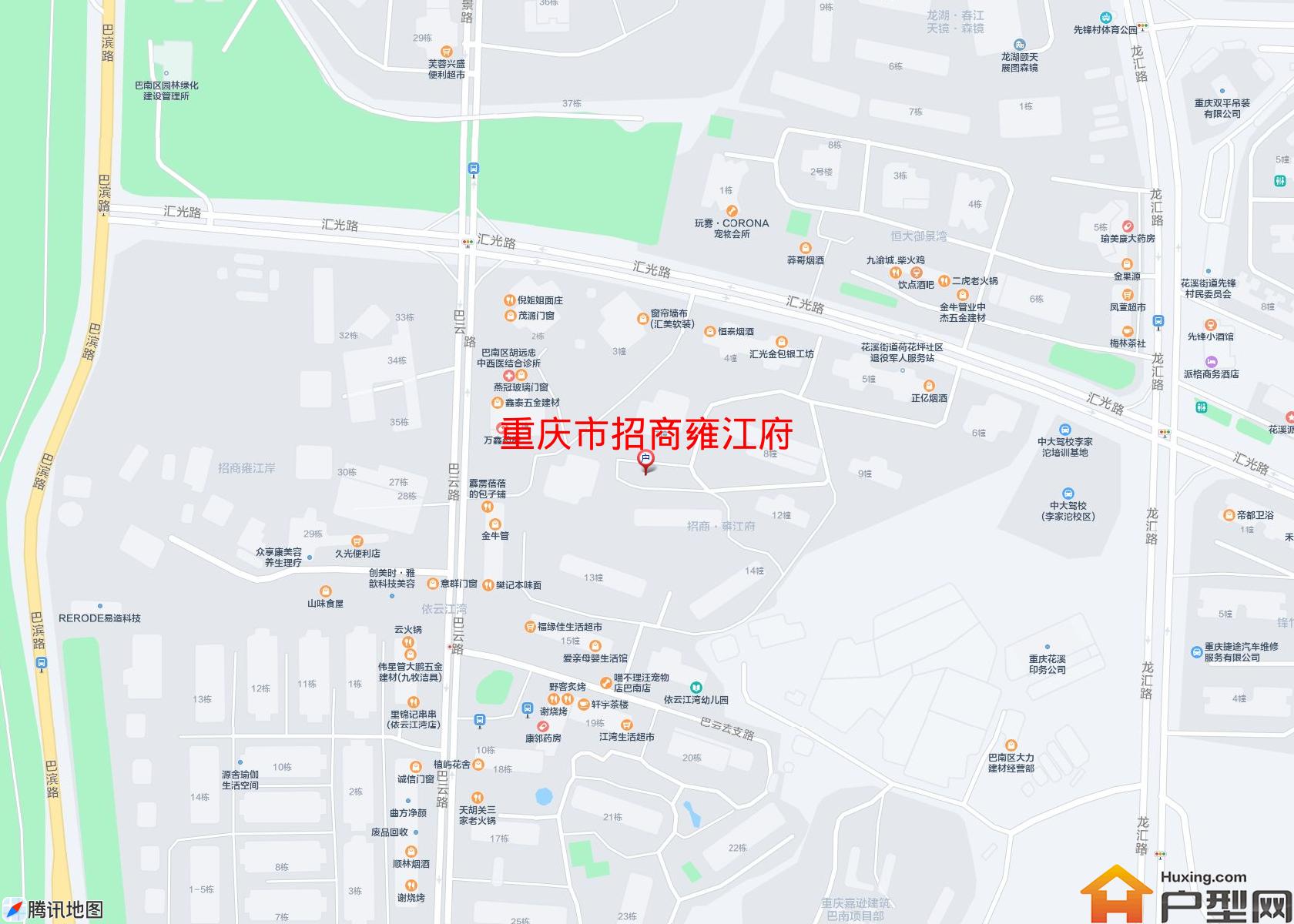 招商雍江府小区 - 户型网