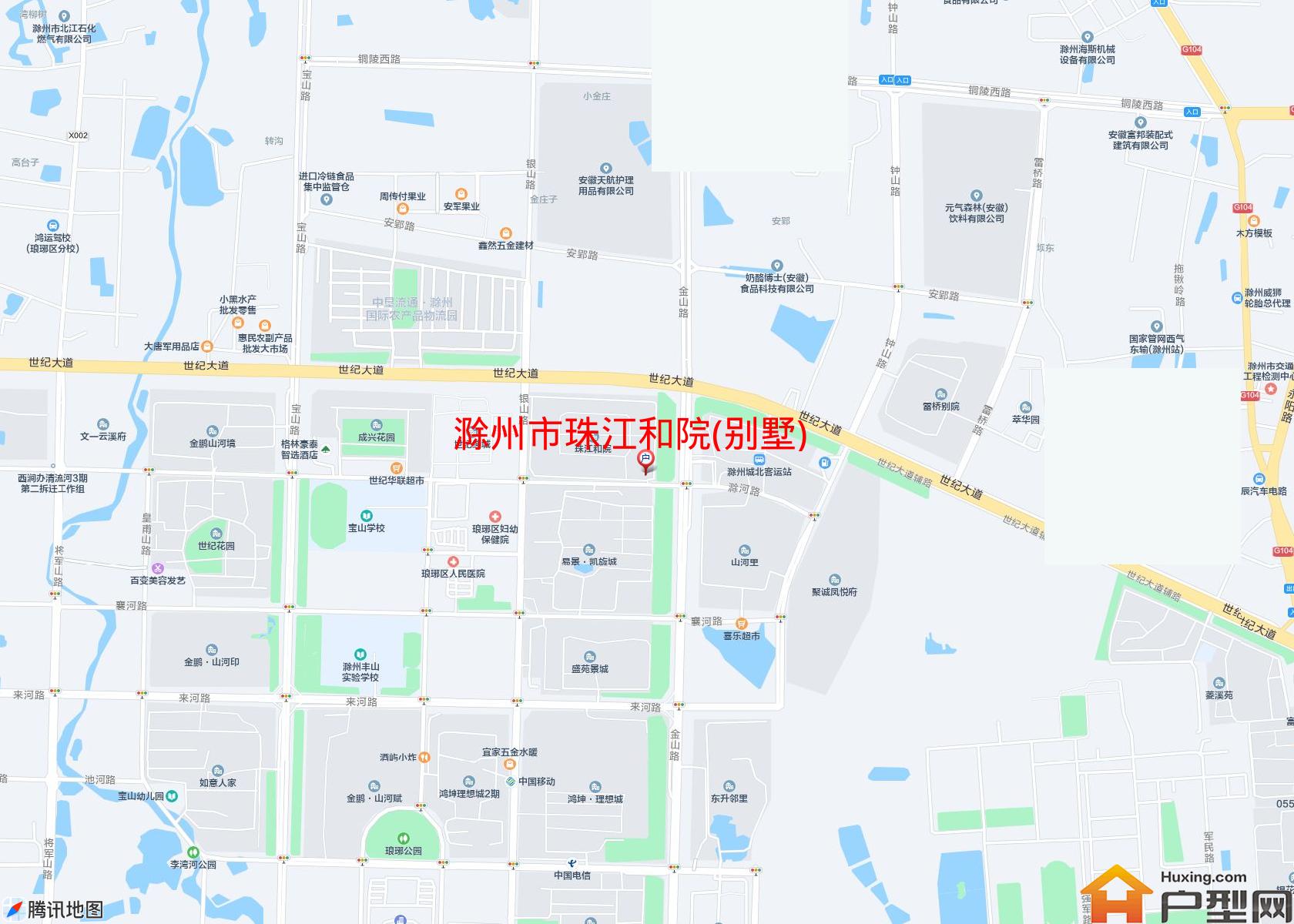 珠江和院(别墅)小区 - 户型网