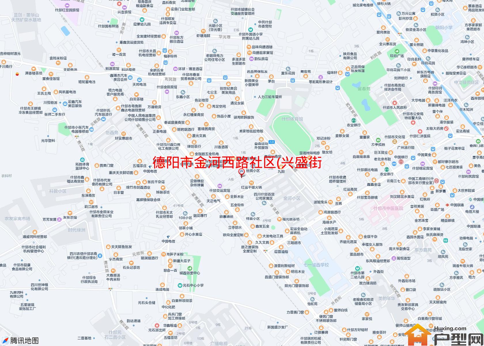 金河西路社区(兴盛街171号)小区 - 户型网