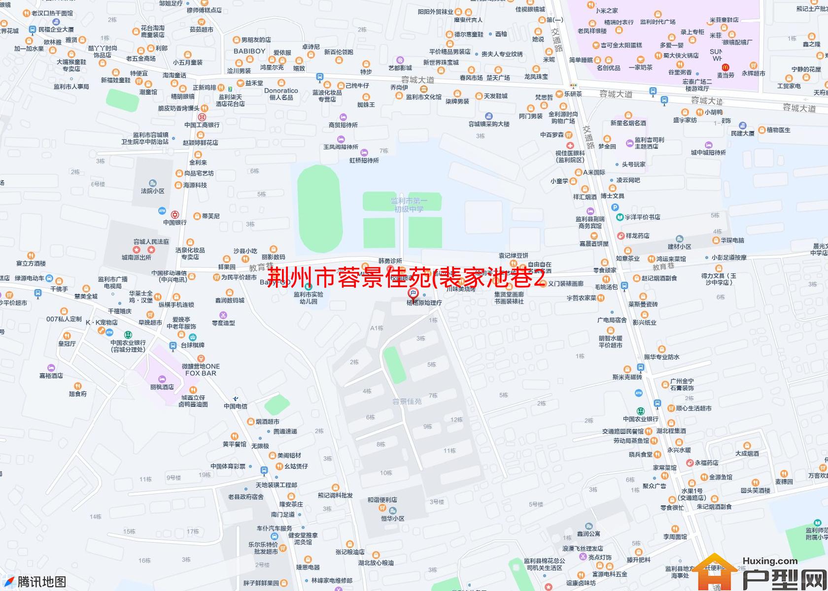 蓉景佳苑(裴家池巷2号)小区 - 户型网