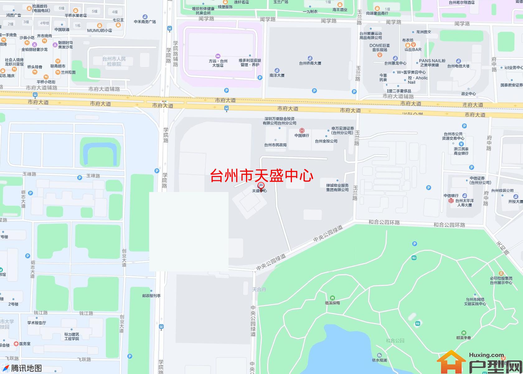 天盛中心小区 - 户型网