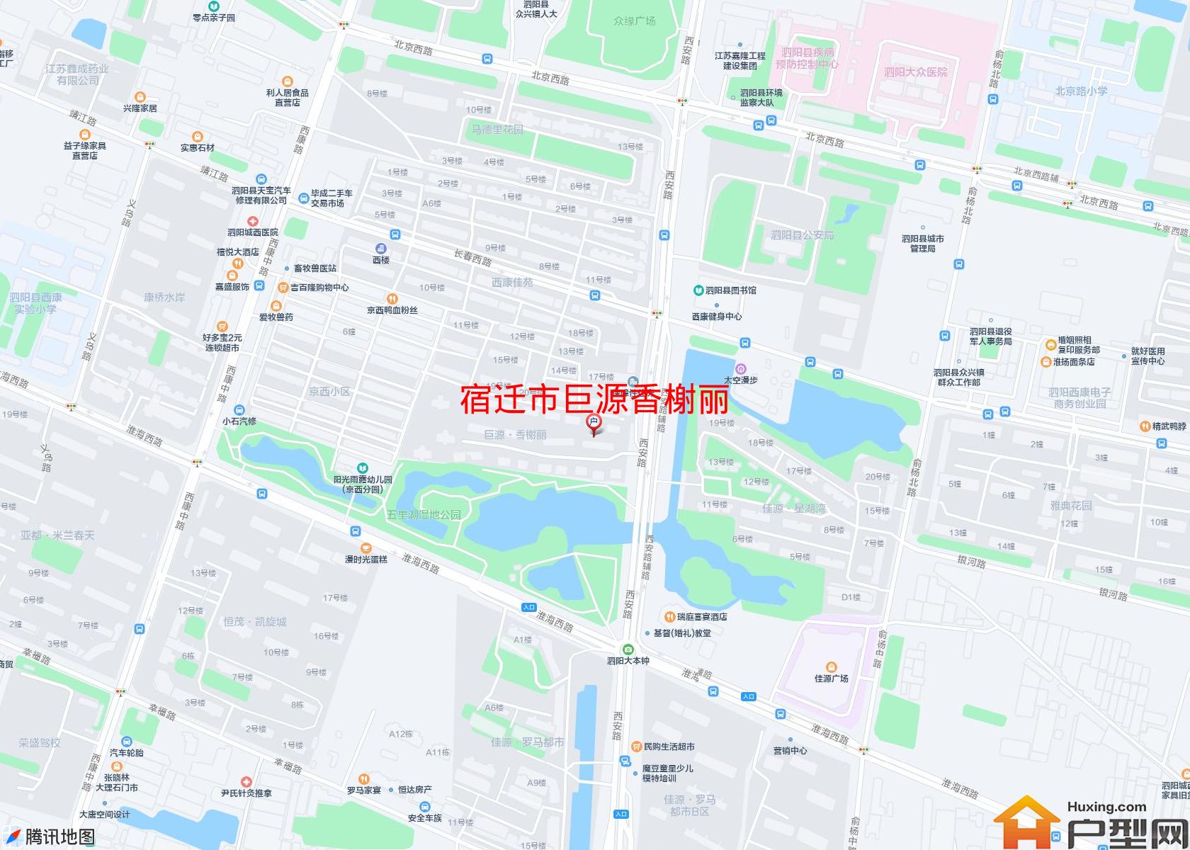 巨源香榭丽小区 - 户型网