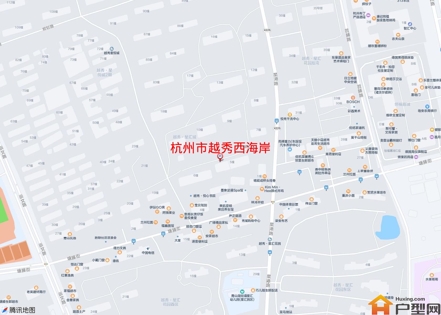 越秀西海岸小区 - 户型网