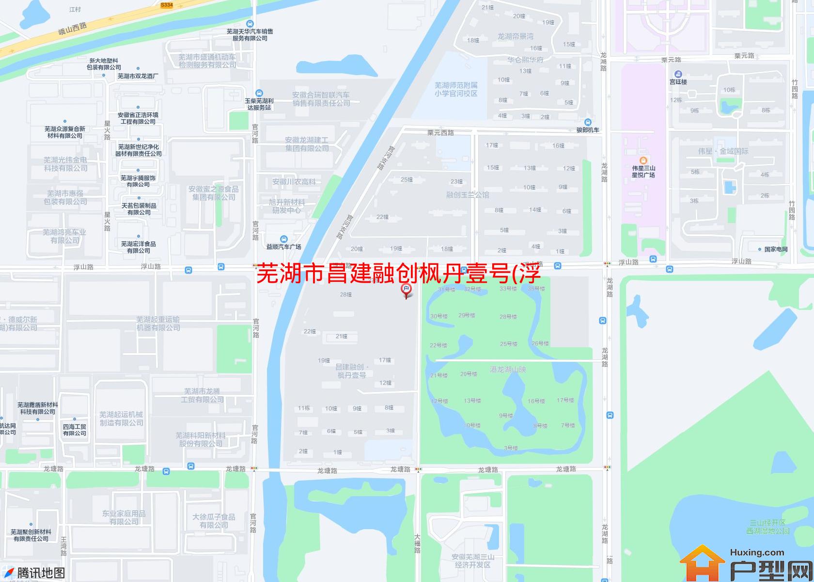 昌建融创枫丹壹号(浮山路)小区 - 户型网