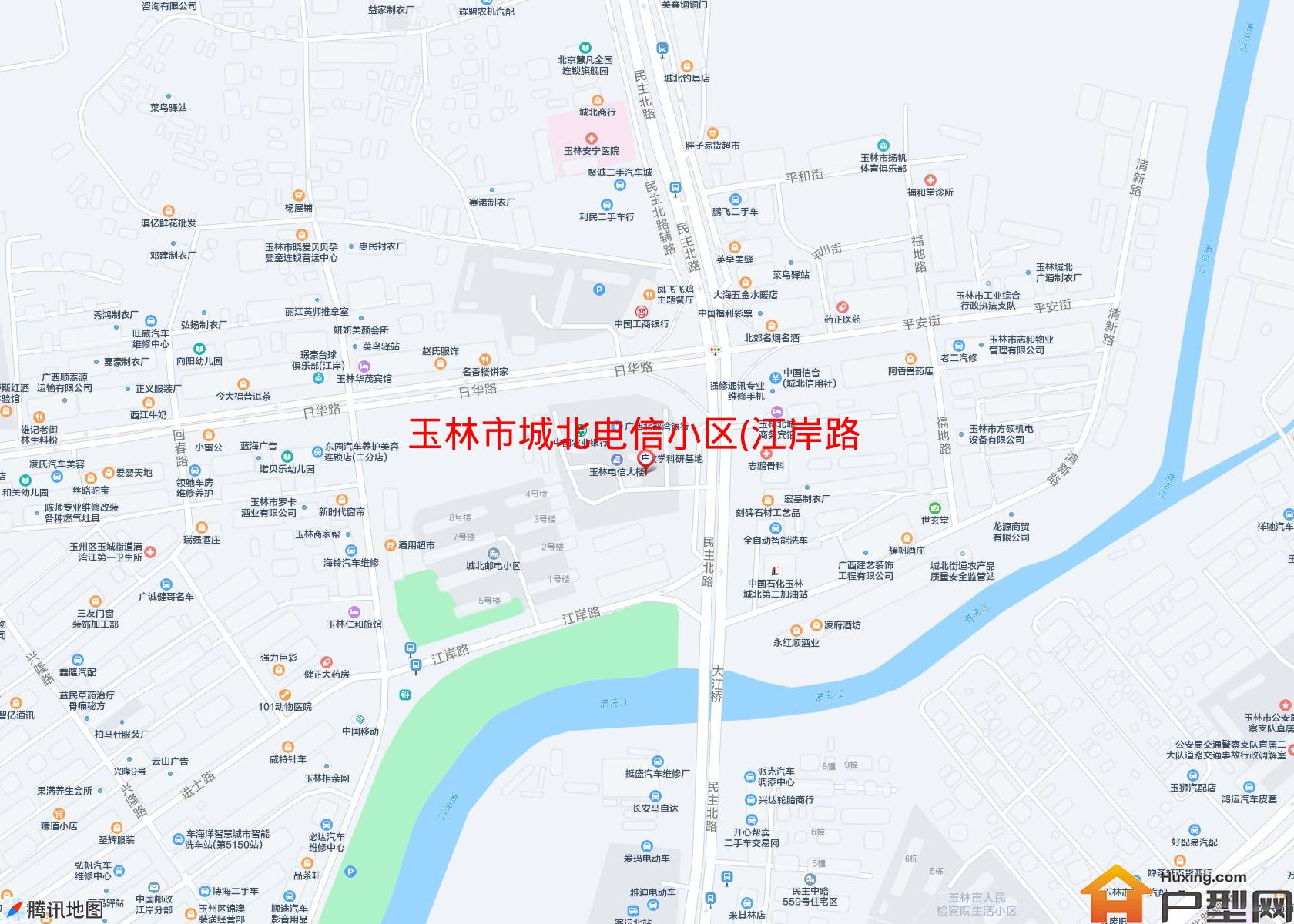 城北电信小区(江岸路8号)小区 - 户型网