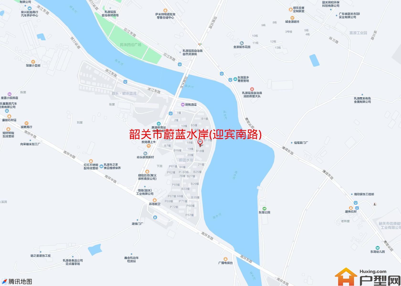 蔚蓝水岸(迎宾南路)小区 - 户型网