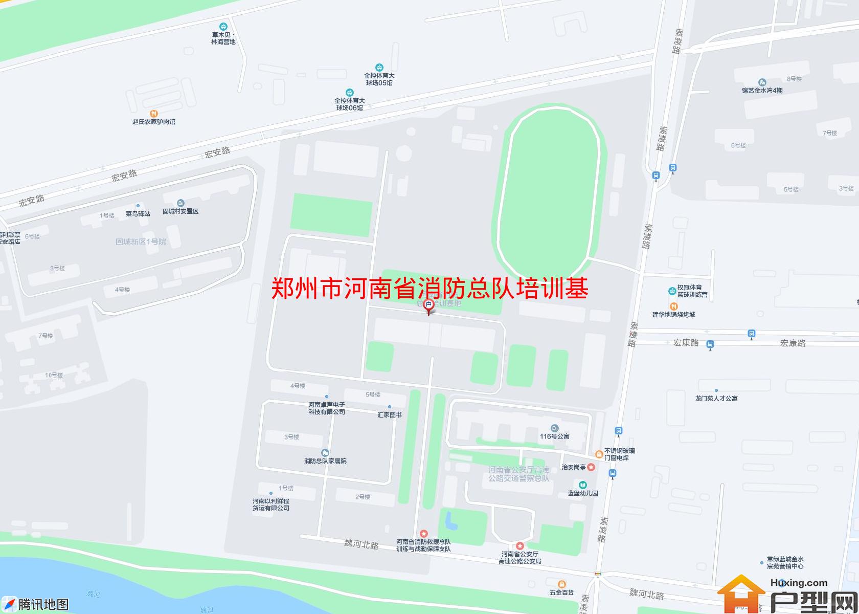河南省消防总队培训基地家属院小区 - 户型网