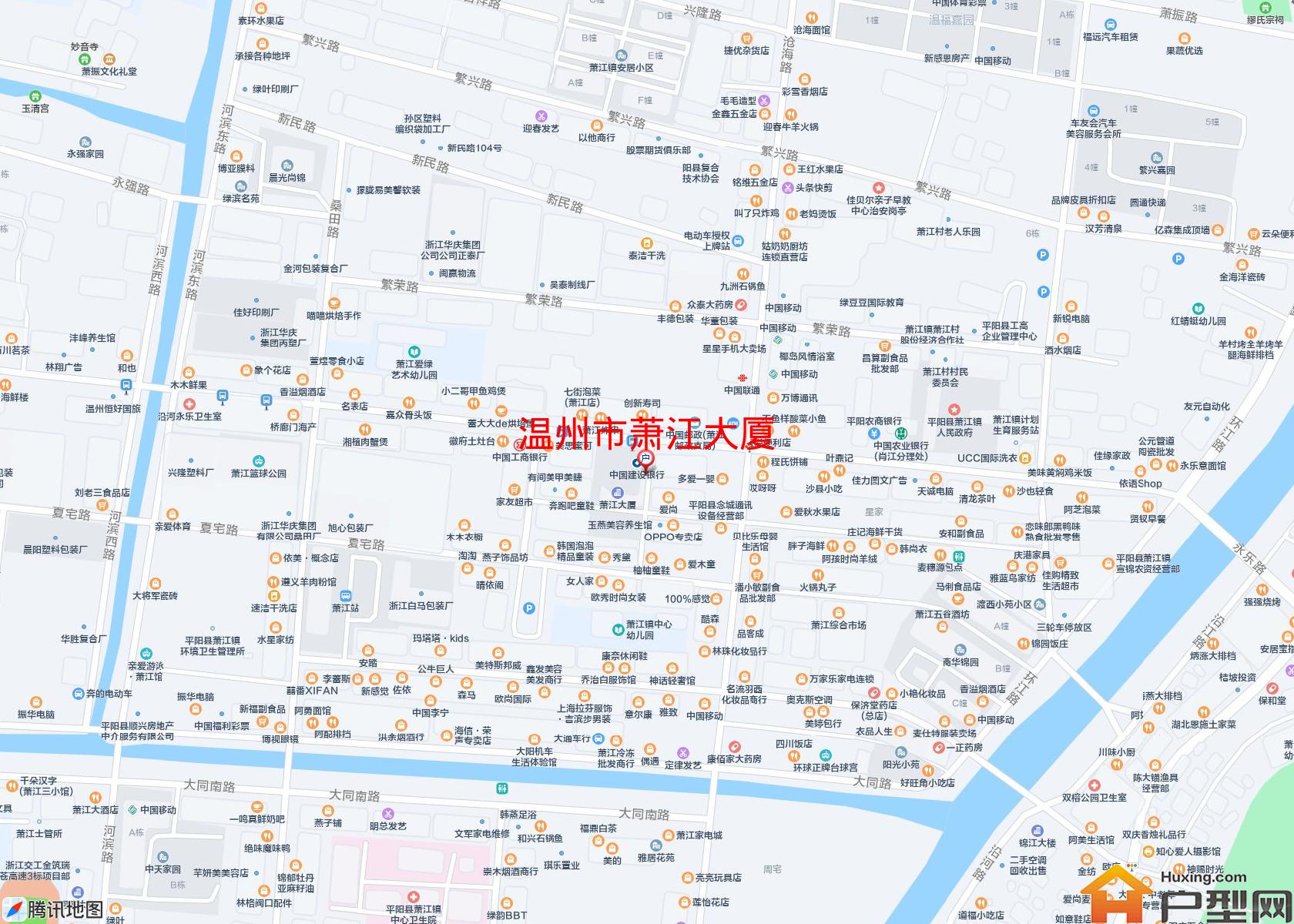 萧江大厦小区 - 户型网