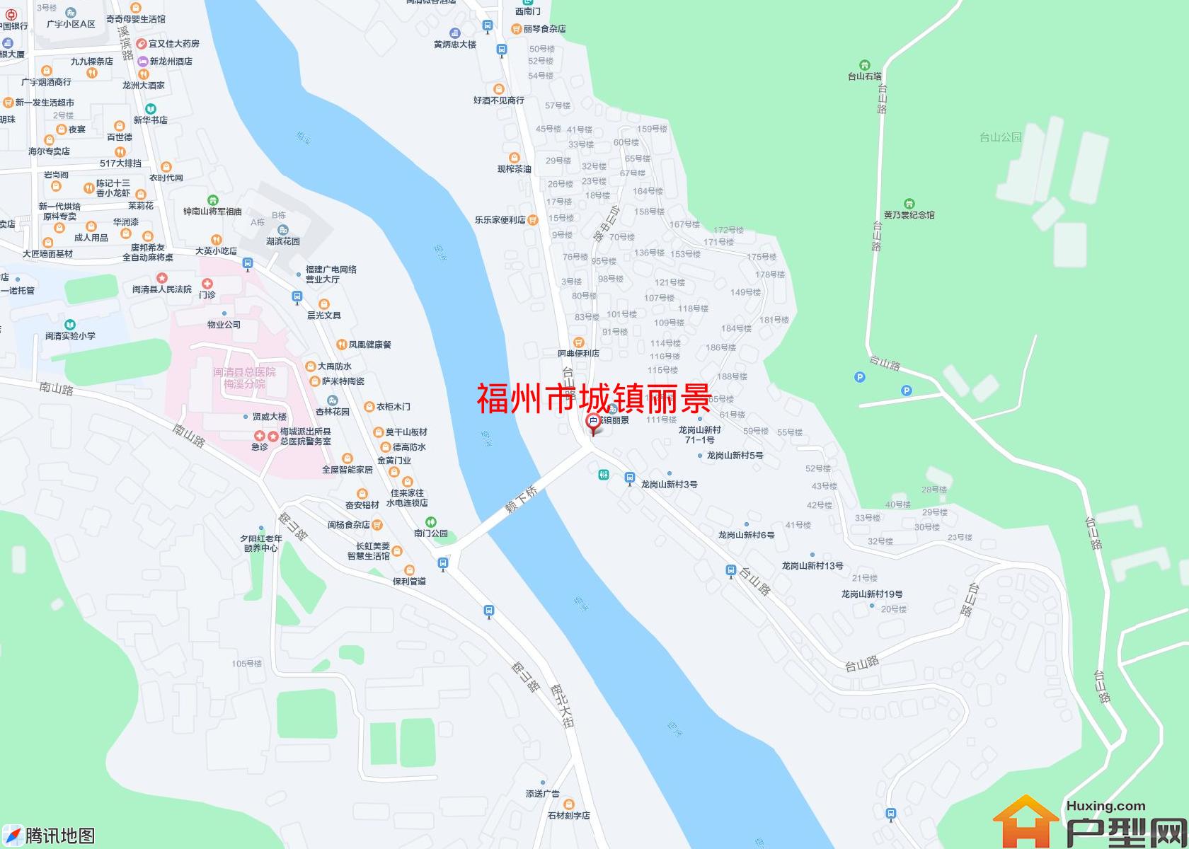 城镇丽景小区 - 户型网