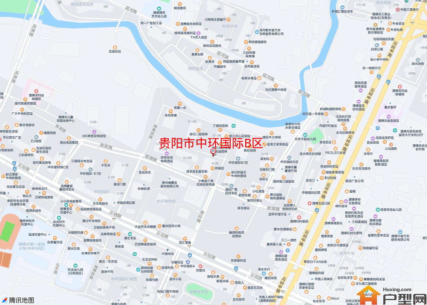中环国际B区小区 - 户型网
