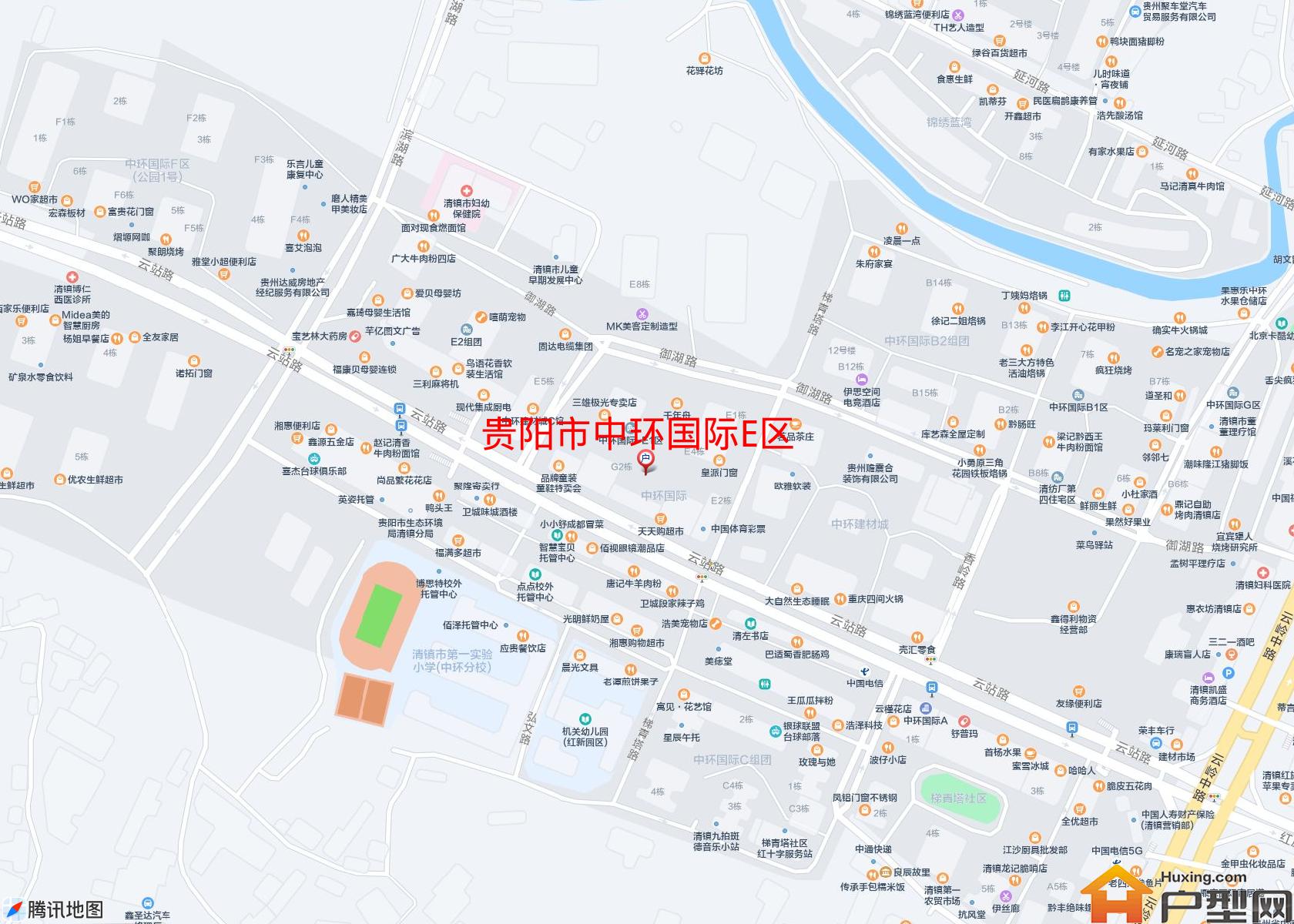 中环国际E区小区 - 户型网
