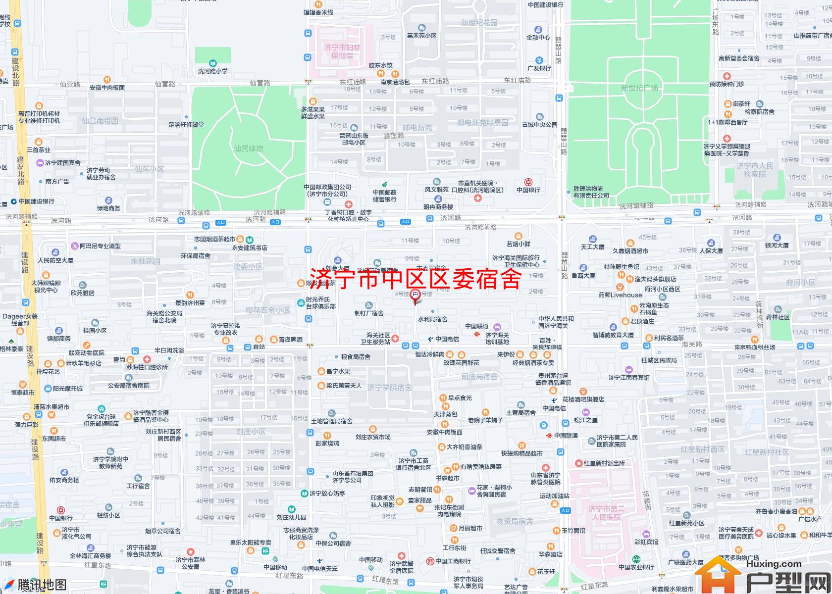 中区区委宿舍小区 - 户型网