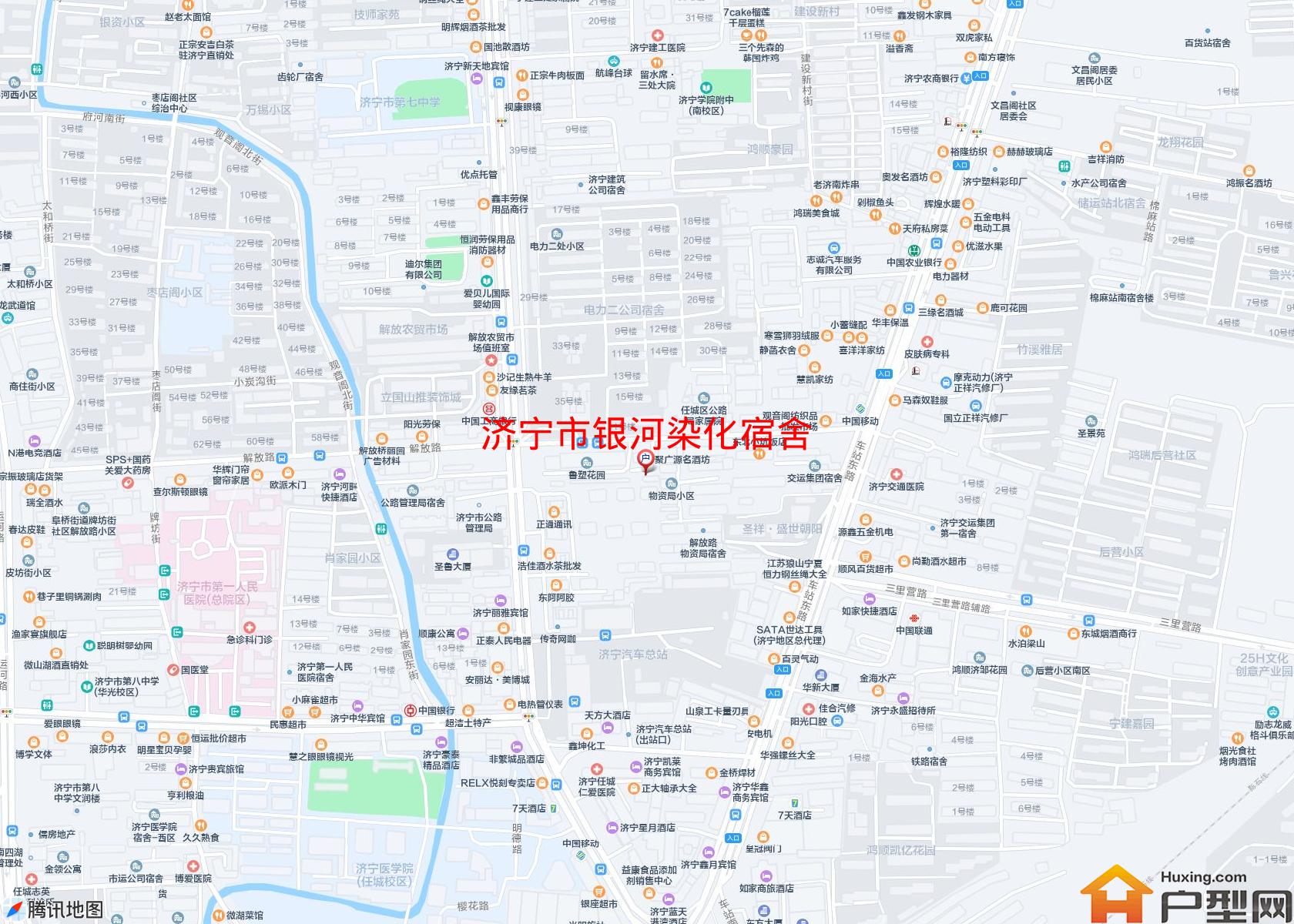 银河染化宿舍小区 - 户型网