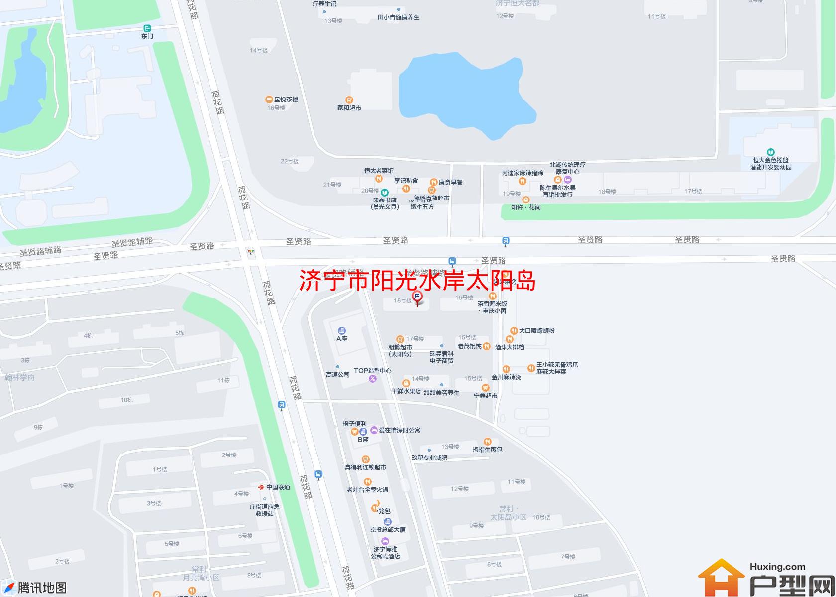 阳光水岸太阳岛小区 - 户型网