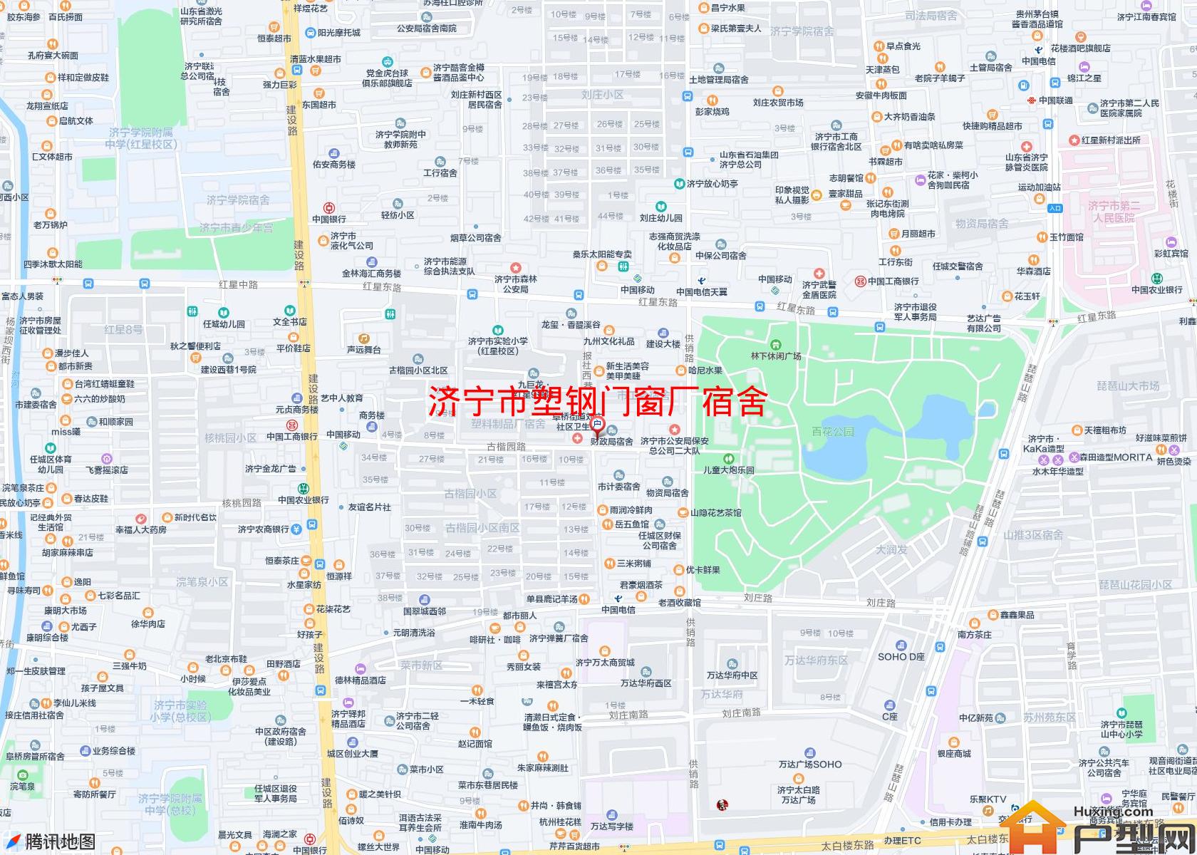 塑钢门窗厂宿舍小区 - 户型网