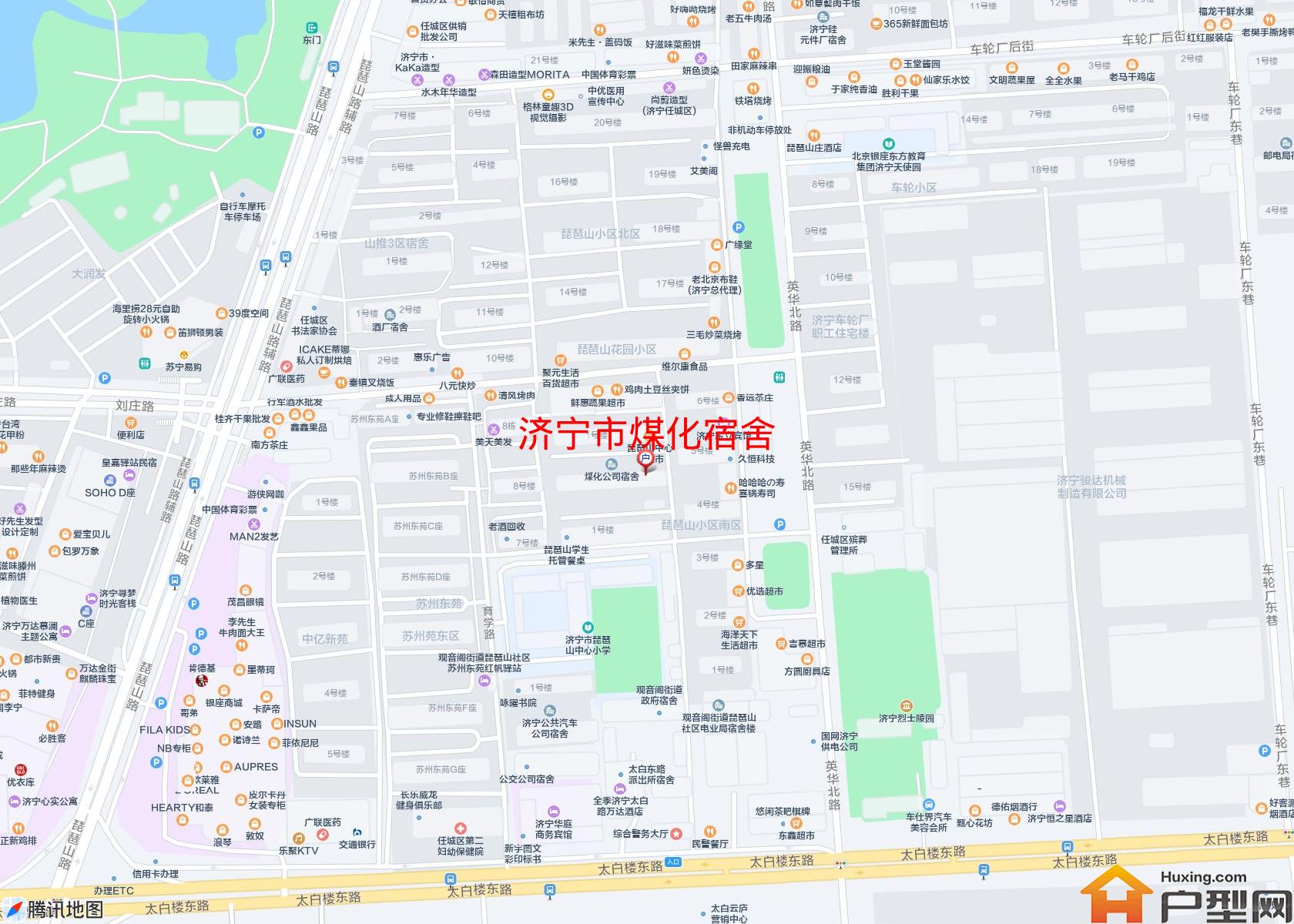煤化宿舍小区 - 户型网