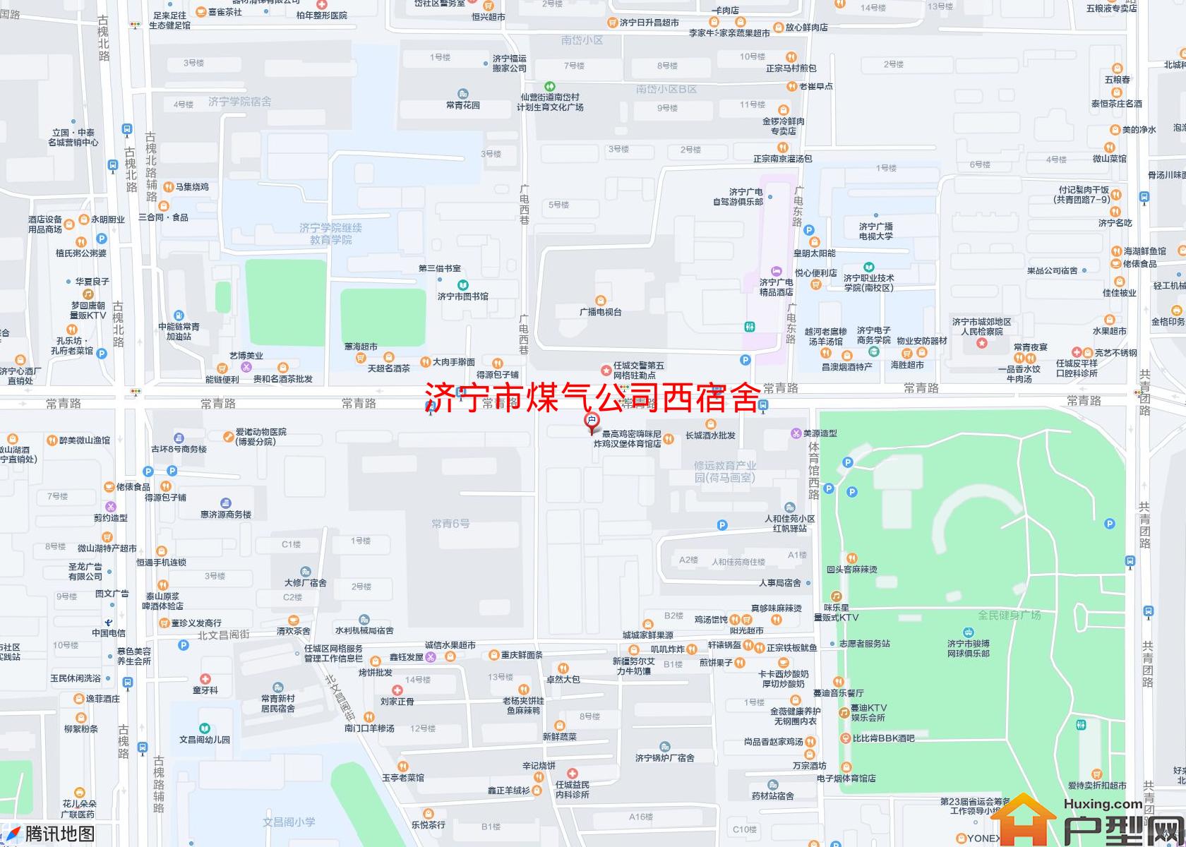 煤气公司西宿舍小区 - 户型网