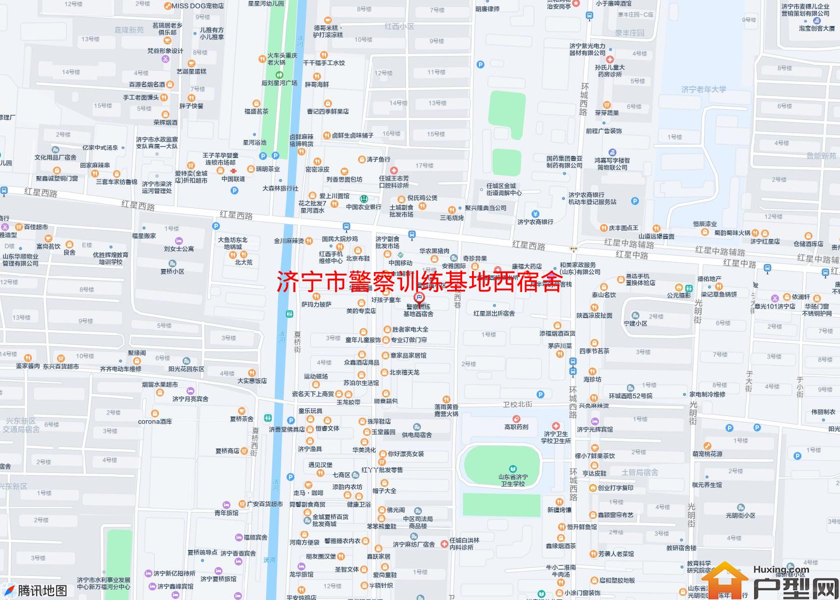 警察训练基地西宿舍小区 - 户型网