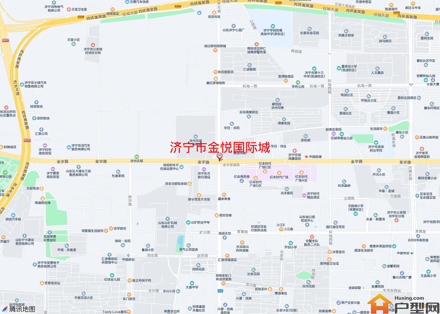 金悦国际城小区 - 户型网