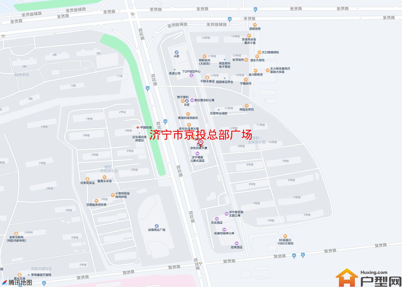 京投总部广场小区 - 户型网