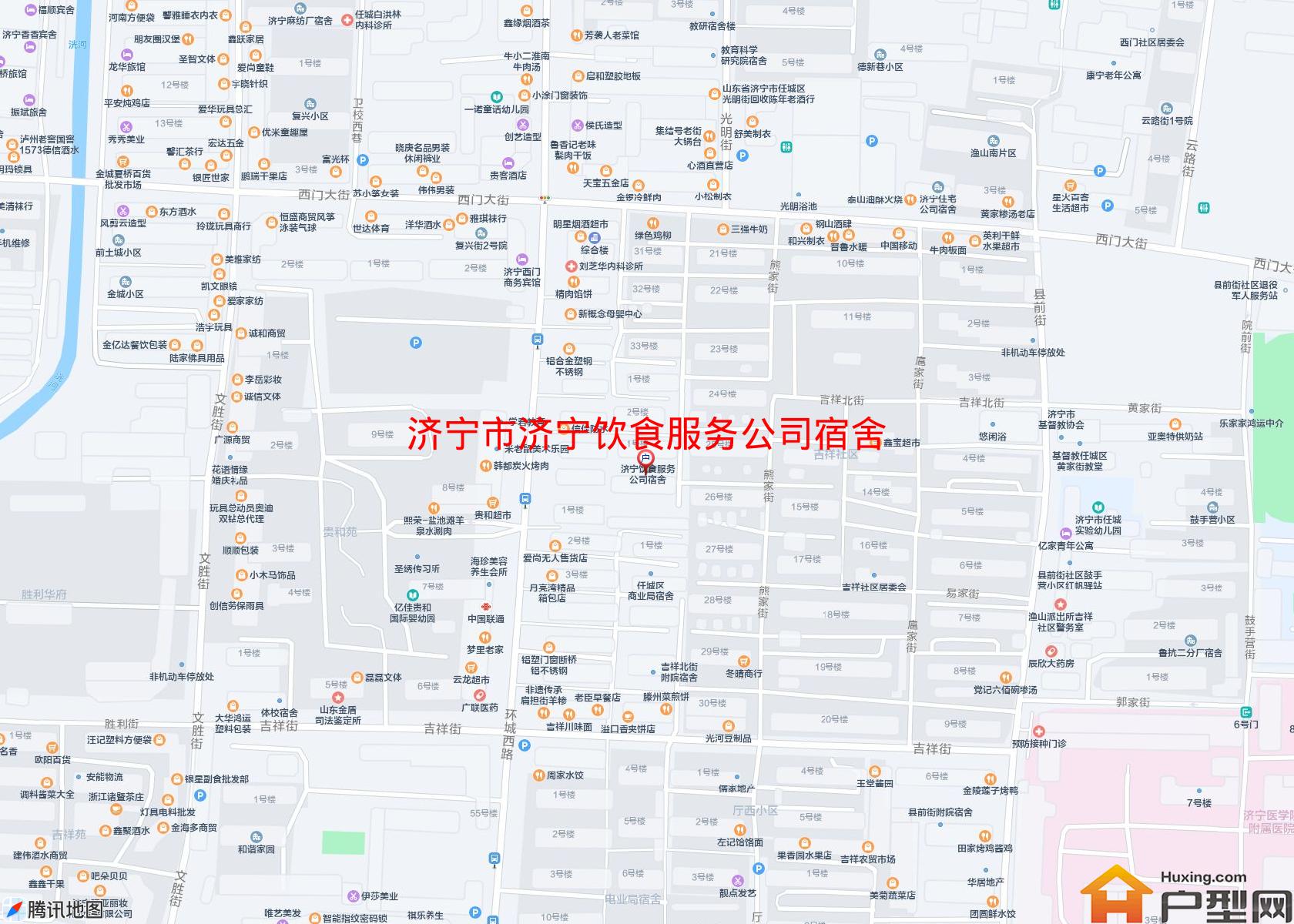 济宁饮食服务公司宿舍小区 - 户型网