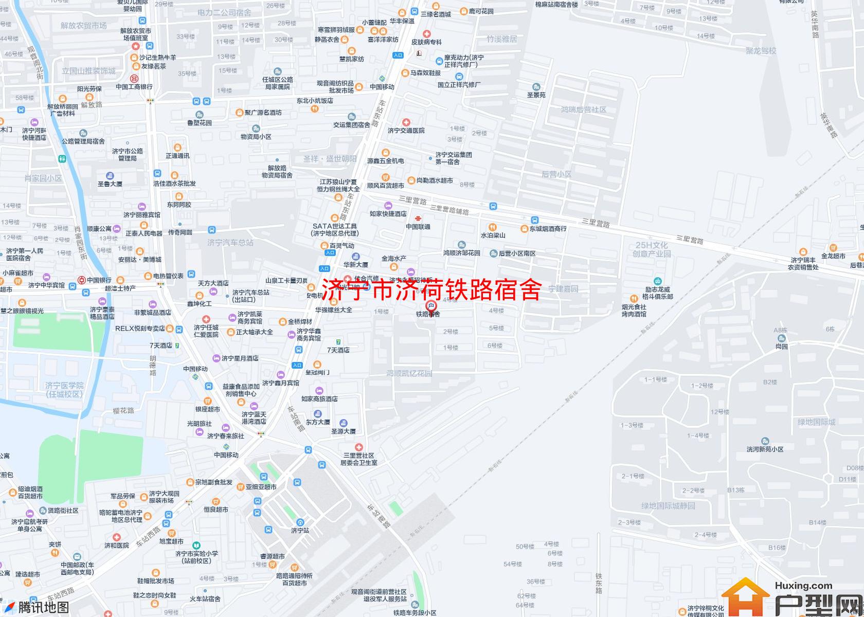 济荷铁路宿舍小区 - 户型网