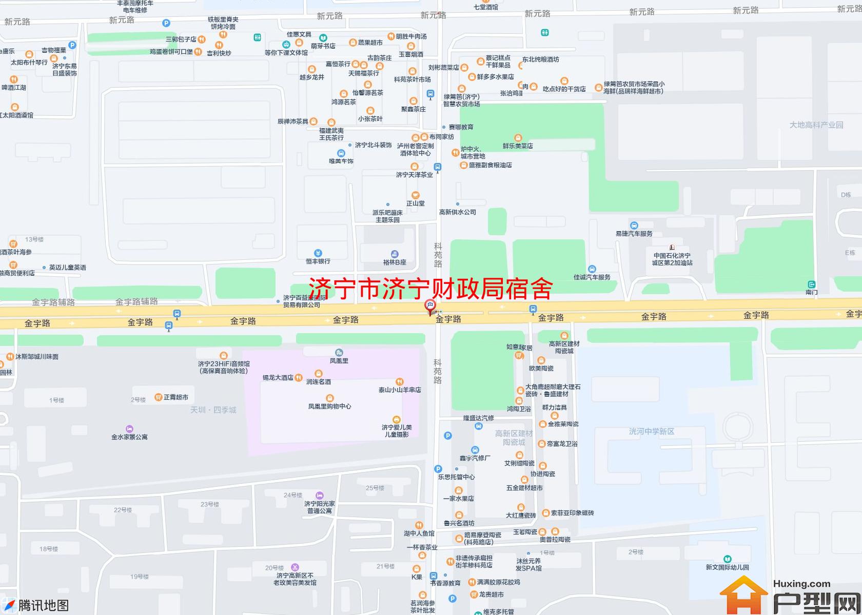 济宁财政局宿舍小区 - 户型网