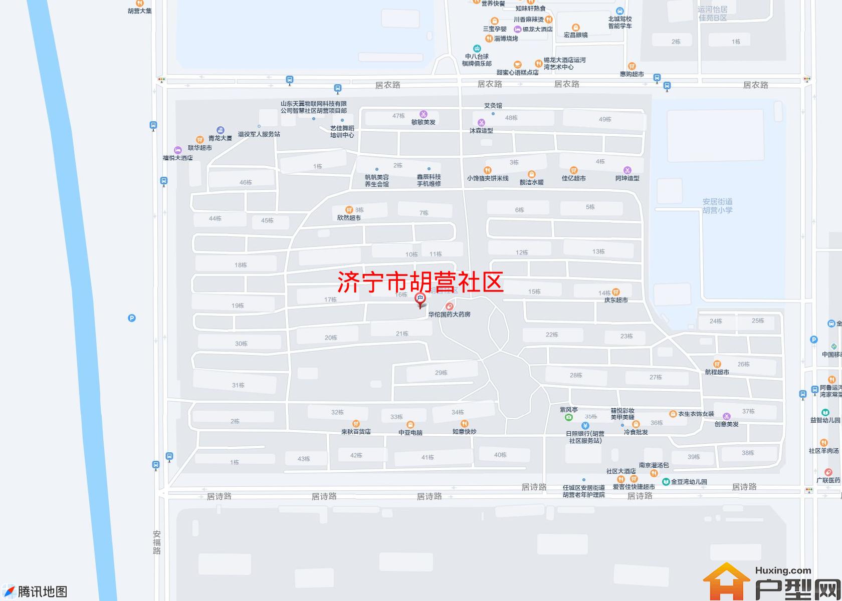 胡营社区小区 - 户型网