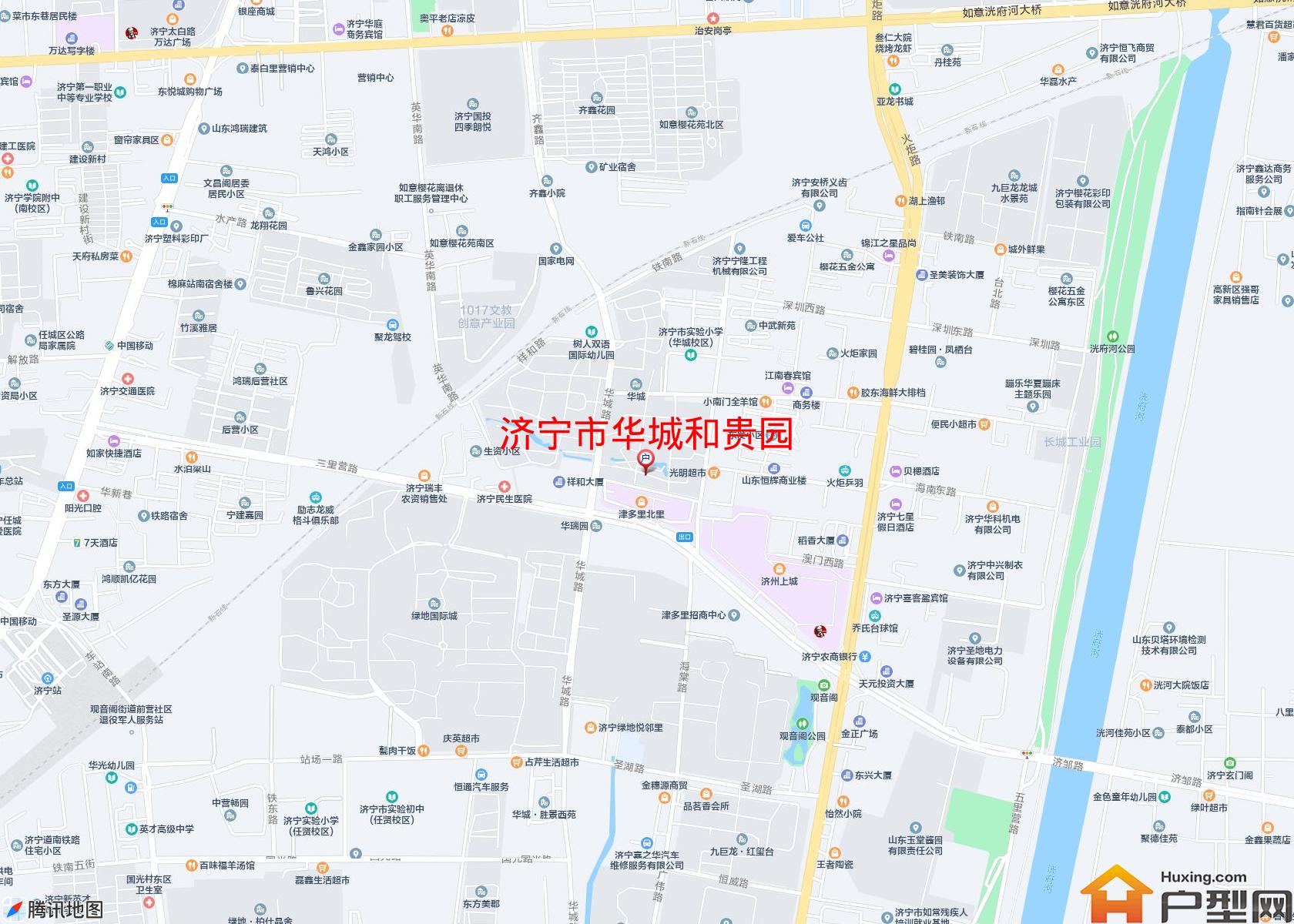 华城和贵园小区 - 户型网