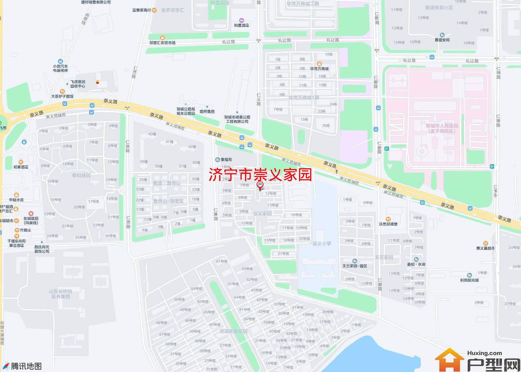 崇义家园小区 - 户型网