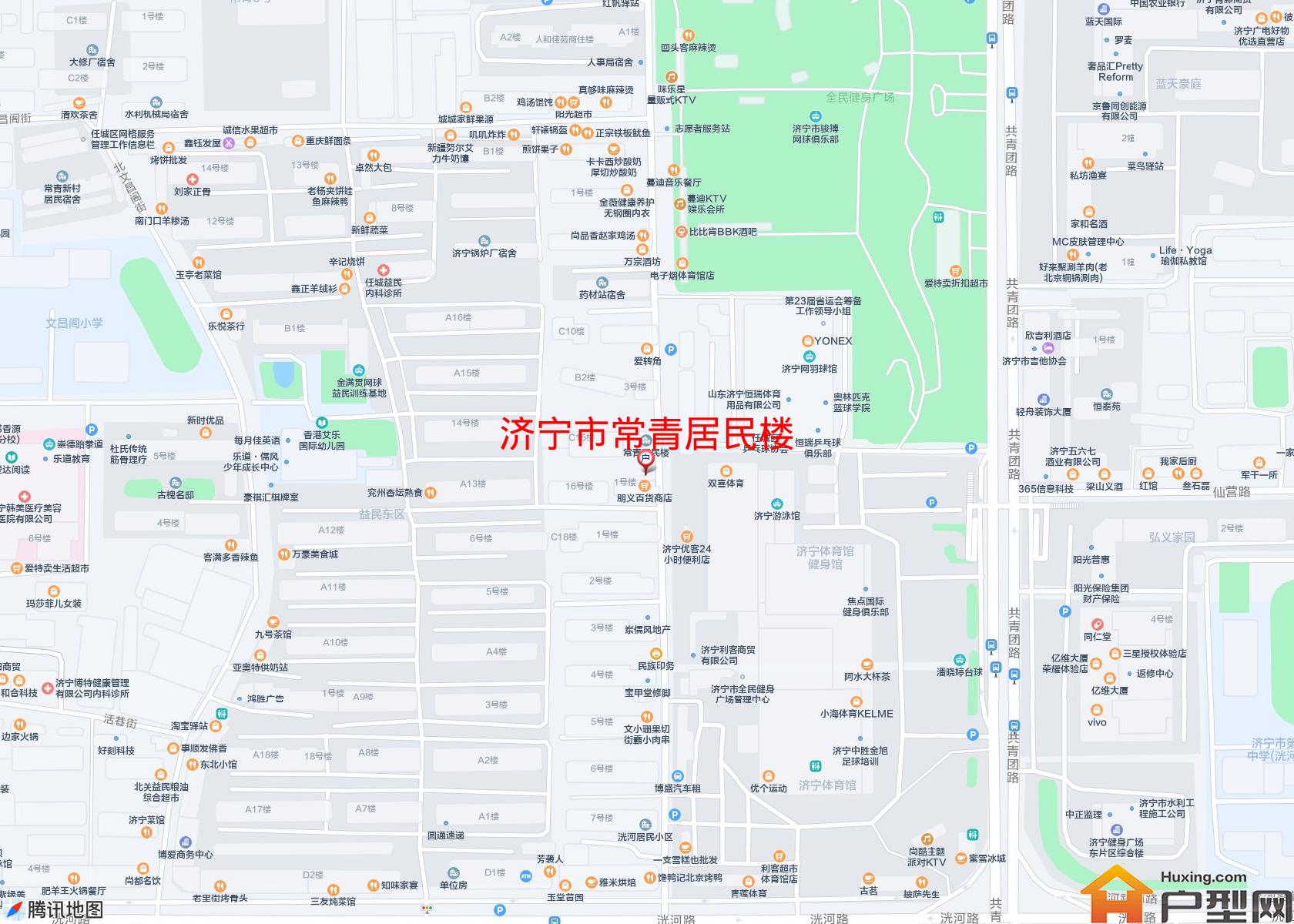 常青居民楼小区 - 户型网