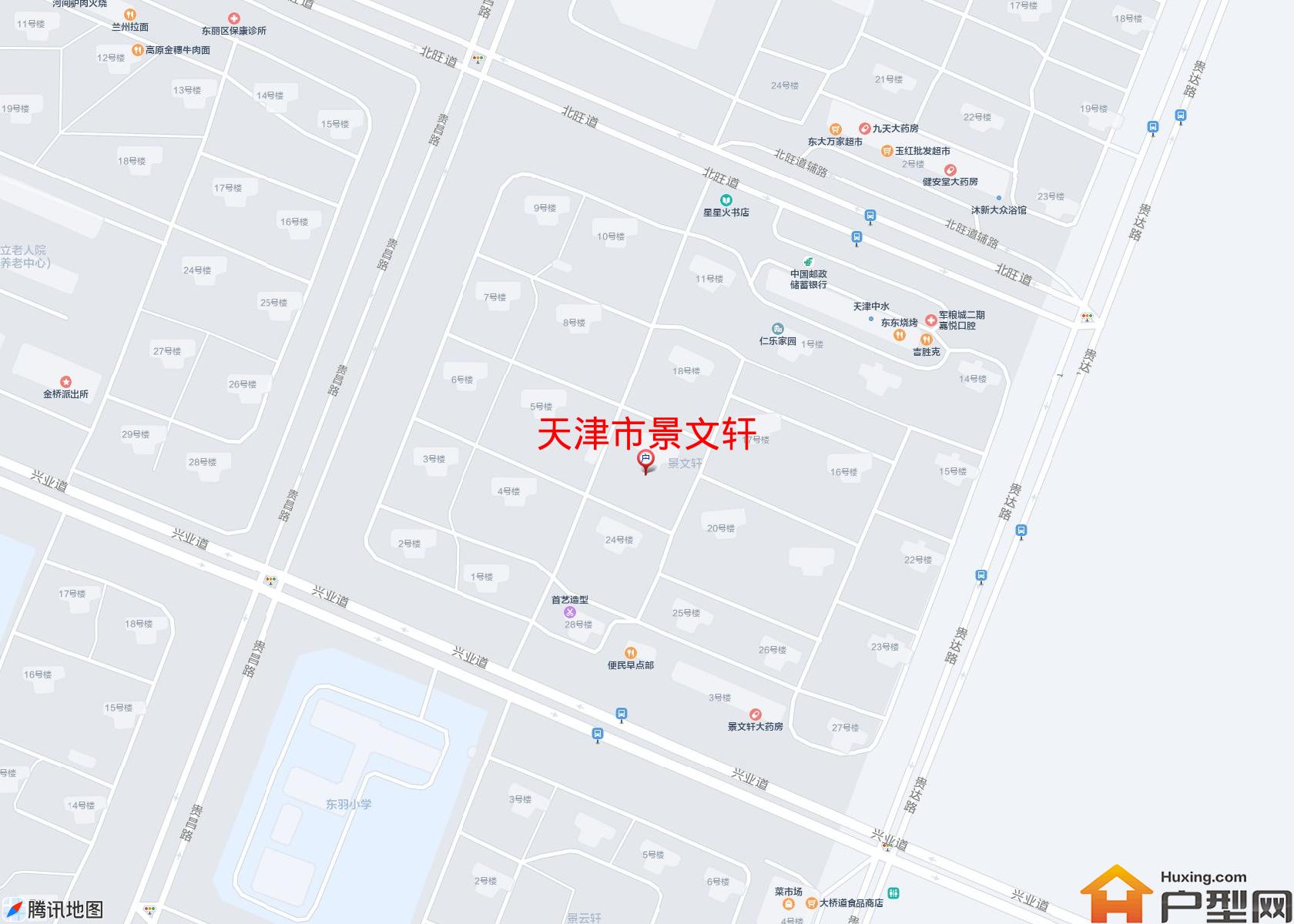 景文轩小区 - 户型网