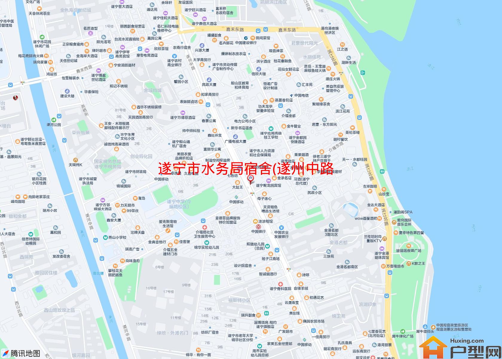 水务局宿舍(遂州中路648号)小区 - 户型网