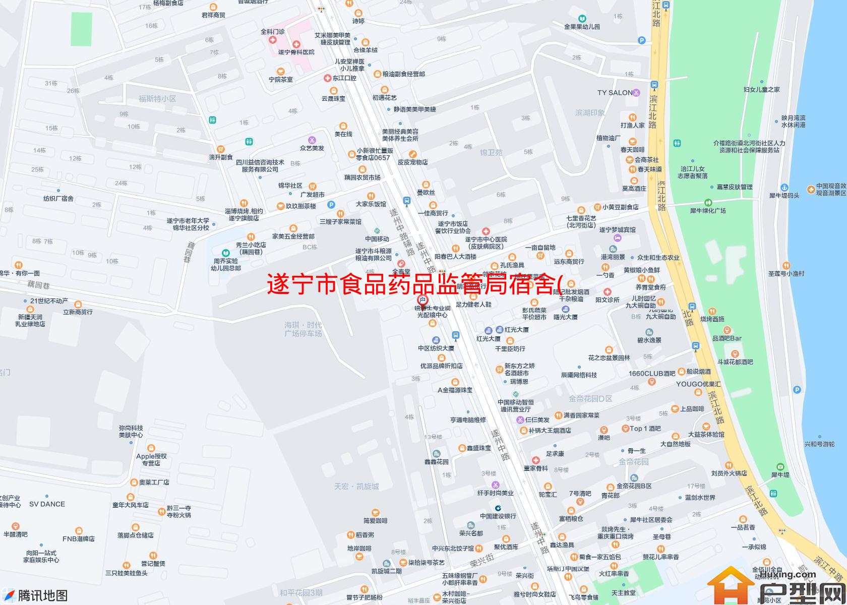 食品药品监管局宿舍(遂州中路615号)小区 - 户型网